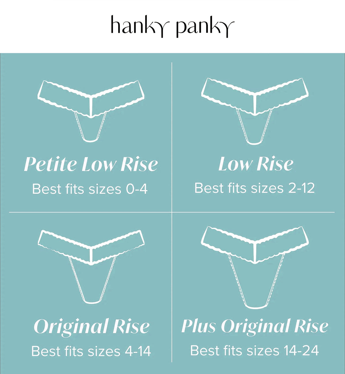 Hanky Panky Signature Lace Low Rise Thong (4911P),Black - Black,One Size