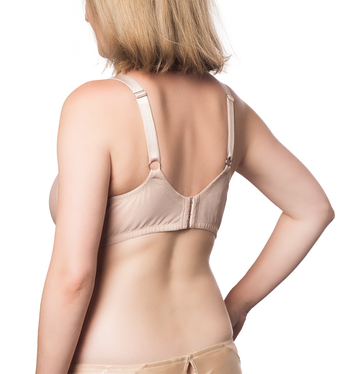 hotmilk Obsession Molded Spacer Flexi-Wire A-Frame Nursing Bra (OBN),32F,Nude - Nude,32F