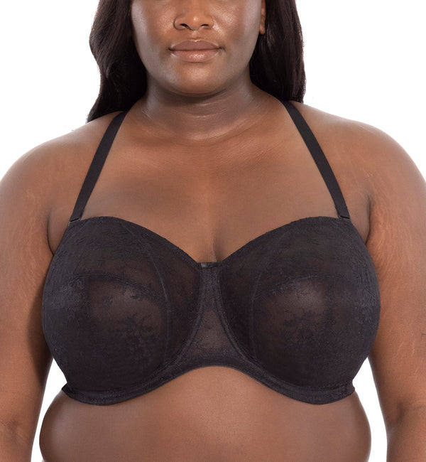 My Time Is Divine Black Cross-Back Butter Soft Bra main image 0