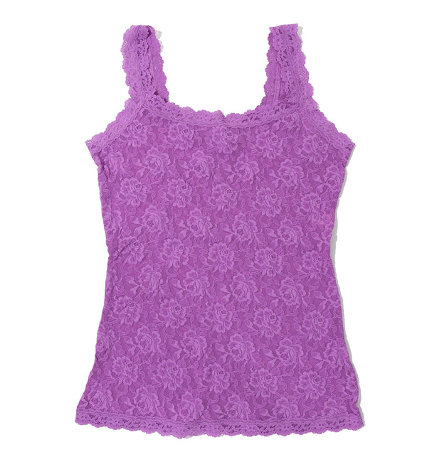 LA PERLA & Hanky Panky ブラックキャミソール Hanky Panky Signature Lace Unlined Camisole (1390L) - Violet Haze