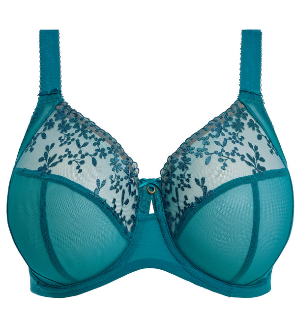 その他 SALSATION Bra Elomi Zarla Stretch Lace Banded Underwire Bra (302505) - Ocean