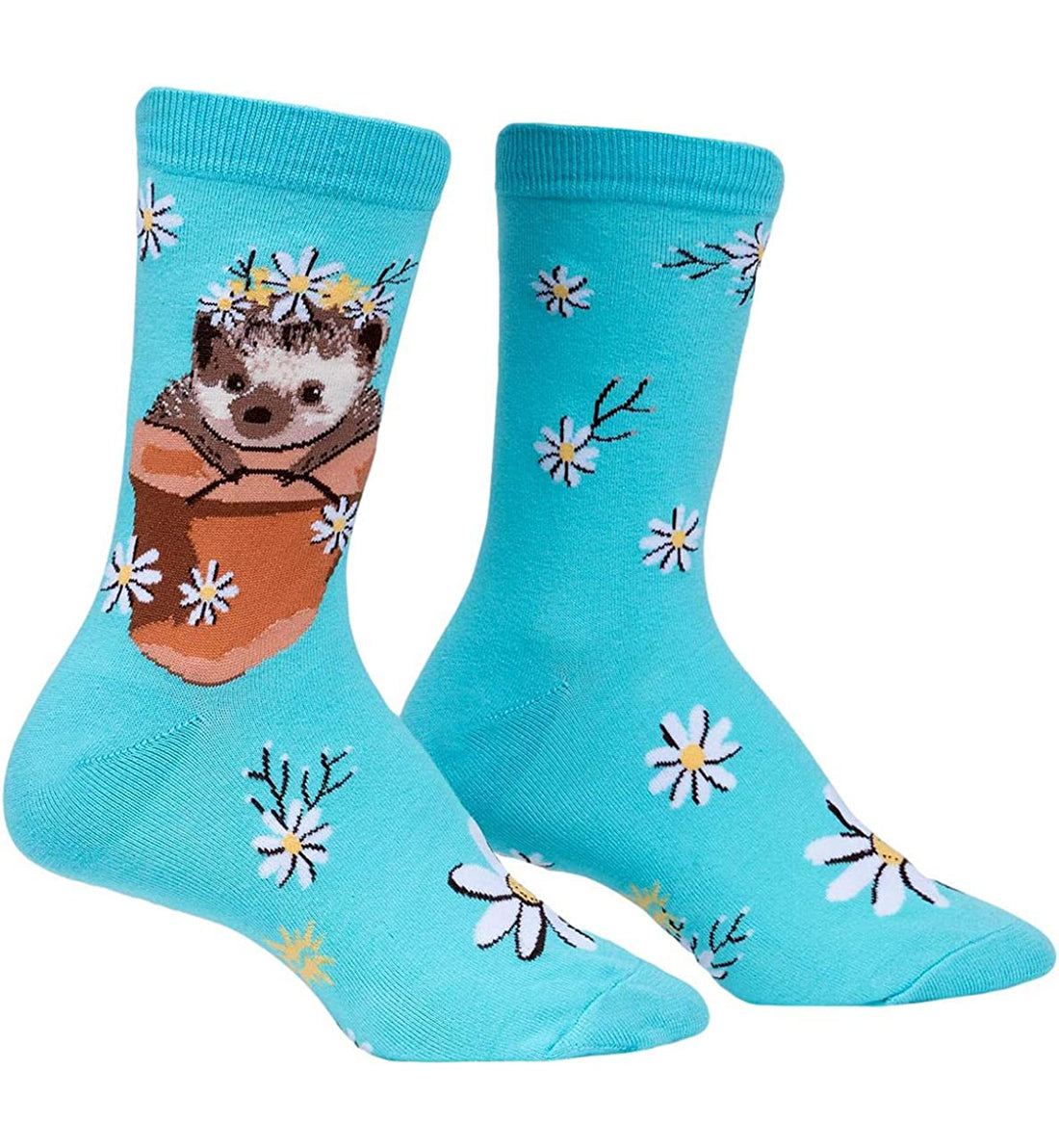 SOCK it to me Women&#39;s Crew Socks (w0356),My Dear Hedgehog - My Dear Hedgehog,One Size