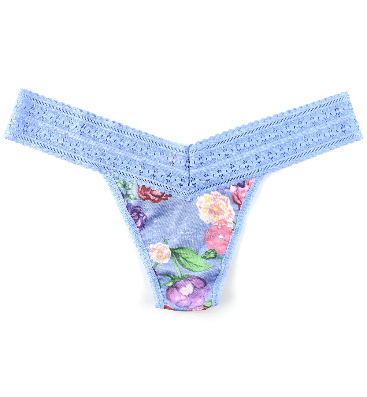 Hanky Panky Printed DreamEase Low Rise Thong (PR681004),Chatsworth House - Chatsworth House,One Size