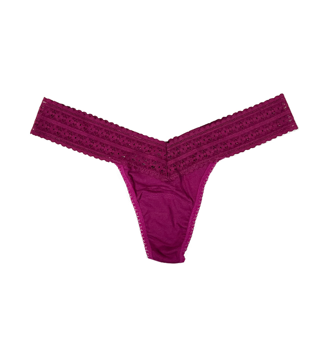 Hanky Panky DreamEase Low Rise Thong (631004),Pink Ruby - Pink Ruby,One Size