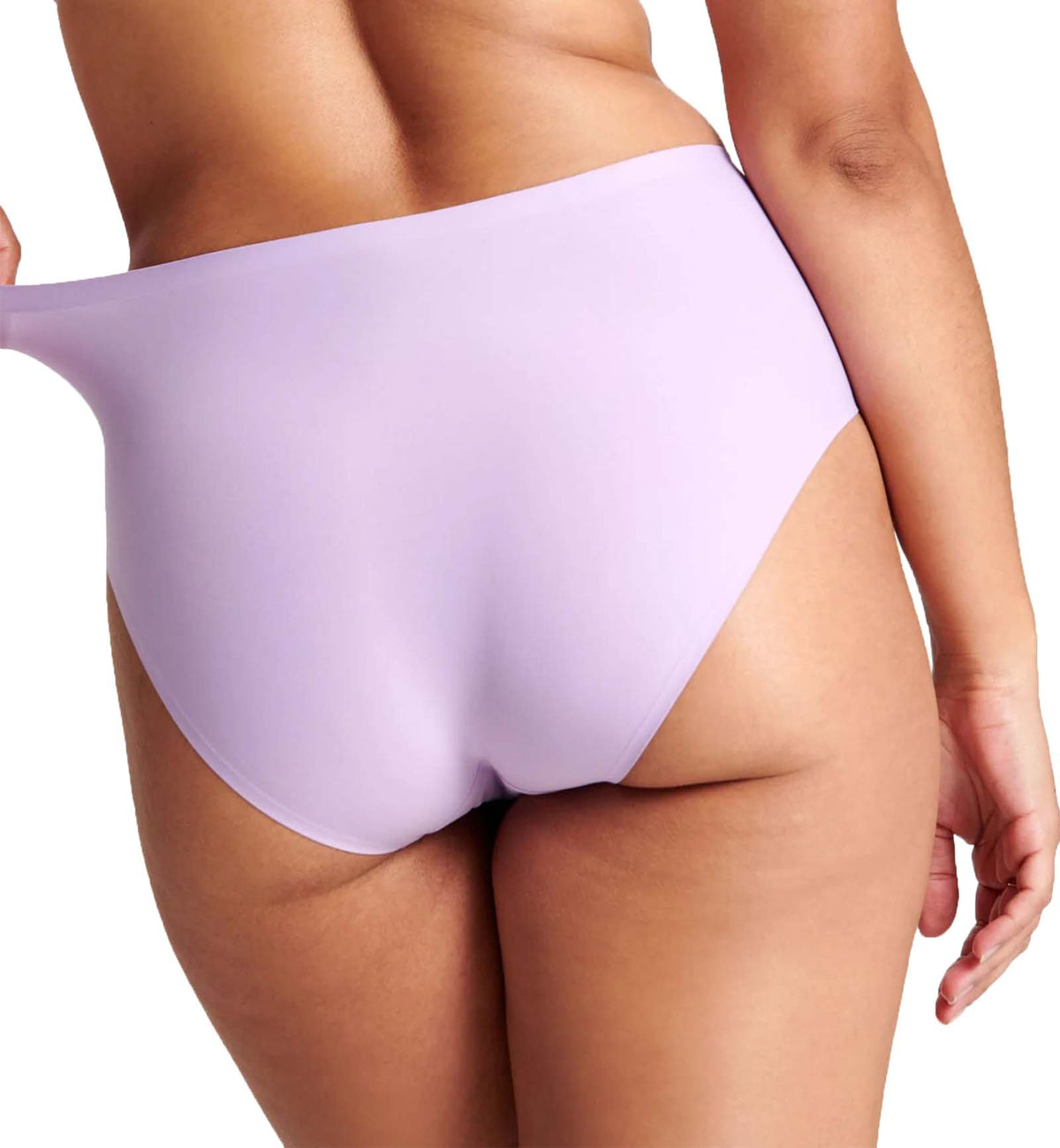 Evelyn &amp; Bobbie High-Waisted Retro Bikini Panty (1704),US 0-14,Lavender - Lavender,US 0-14