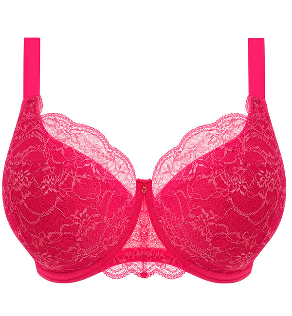 Elomi Darcie Padded Half Cup Underwire Bra (302915) - Azalea