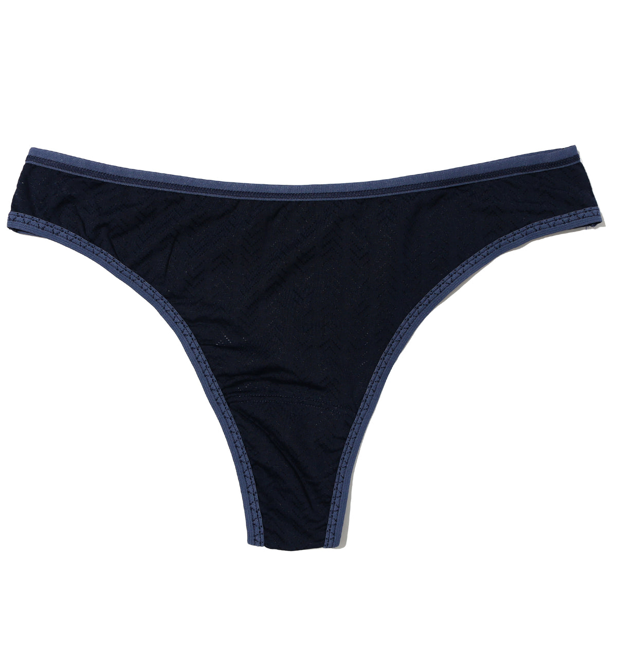 Hanky Panky MoveCalm Natural Rise Thong (2P1664),XS,Blackberry Crumble/Waterfall Blue - Blackberry Crumble/Waterfall Blue,XS