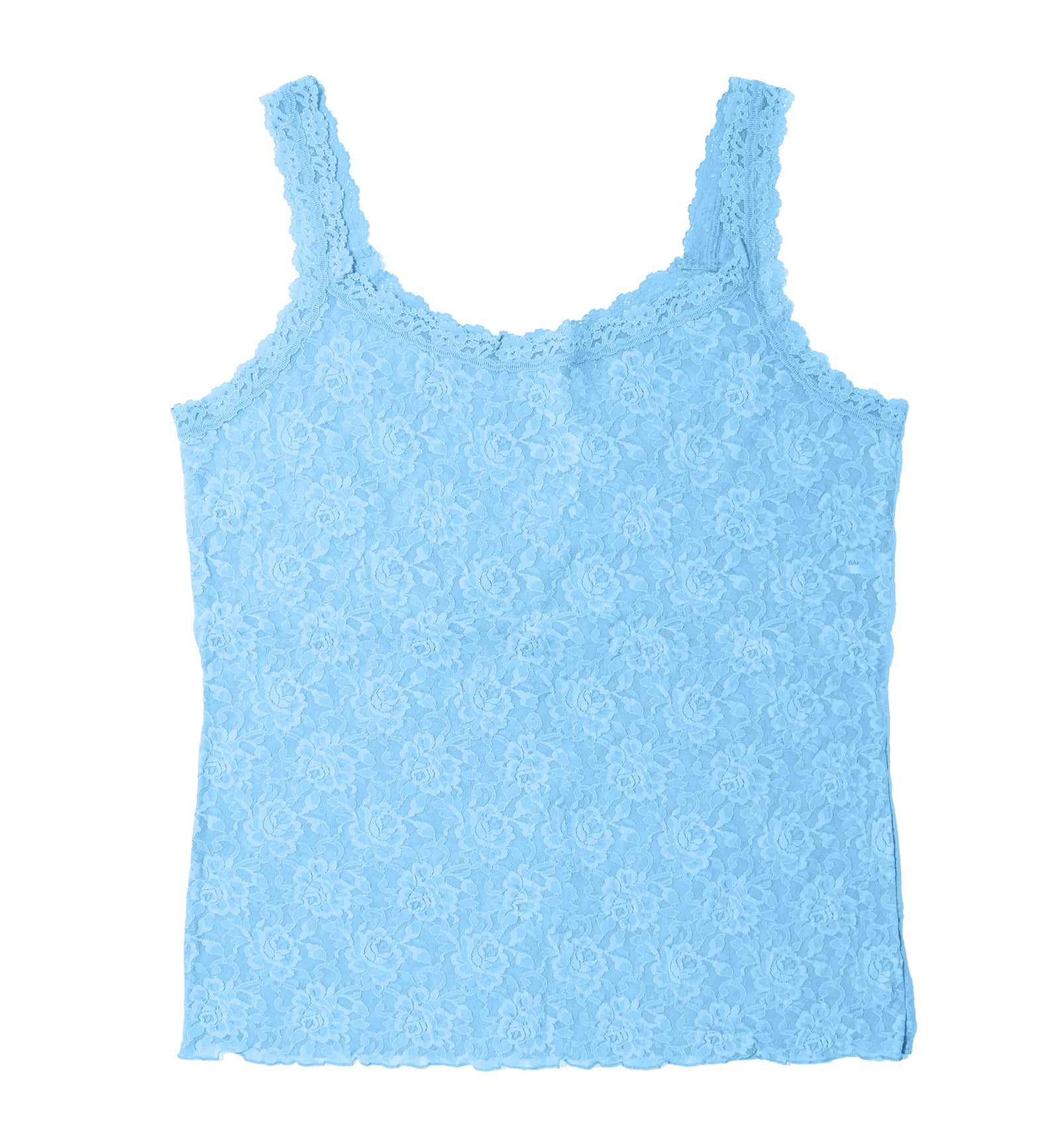 Hanky Panky Signature Lace Unlined Camisole PLUS (1390LX),1X,Partly Cloudy - Partly Cloudy,1X