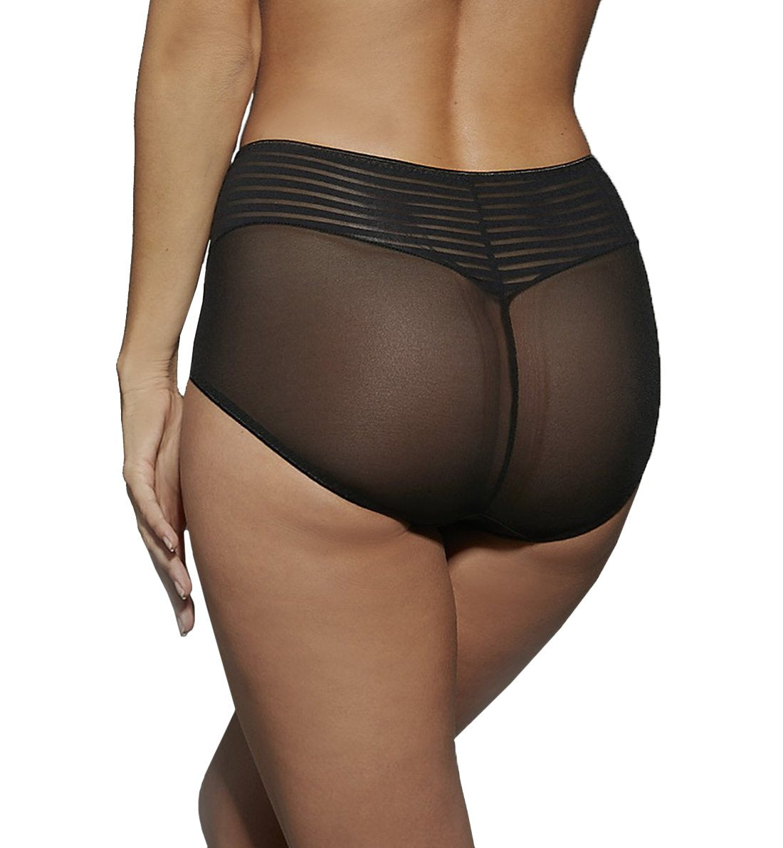 Comexim Gloria Matching Panty (CMGLORIAMP),Medium,Black - Black,Medium