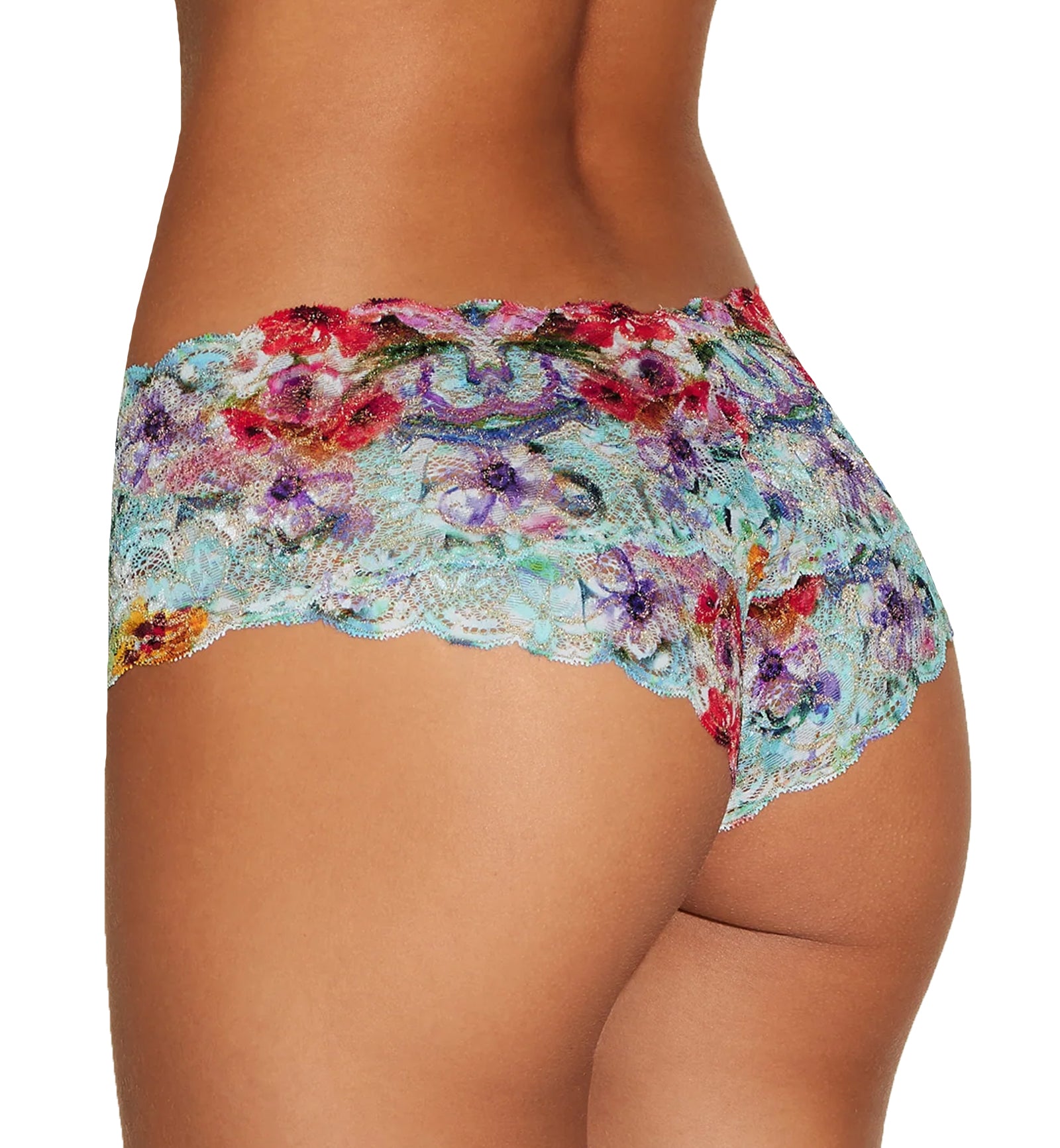 Cosabella NSN Printed Hottie Lowrider Hotpant (NEVEP07ZL),S/M,Floral Beauty - Floral Beauty,S/M