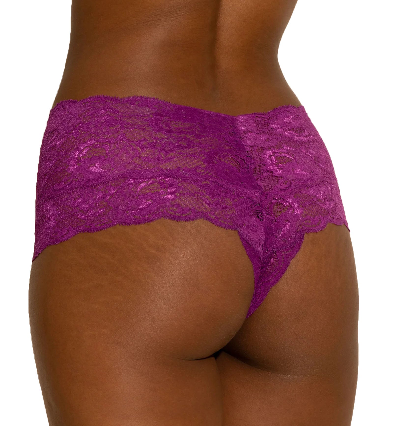 Cosabella Never Say Never High Rise Thong (NEVER0361),S/M,Swiss Beet - Swiss Beet,S/M