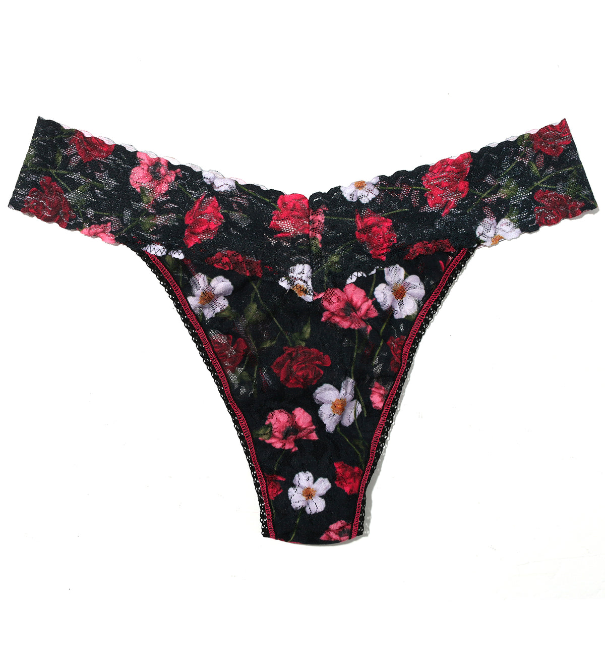 Hanky Panky Signature Lace Printed Original Rise Thong (PR4811P),Am I Dreaming - Am I Dreaming,One Size