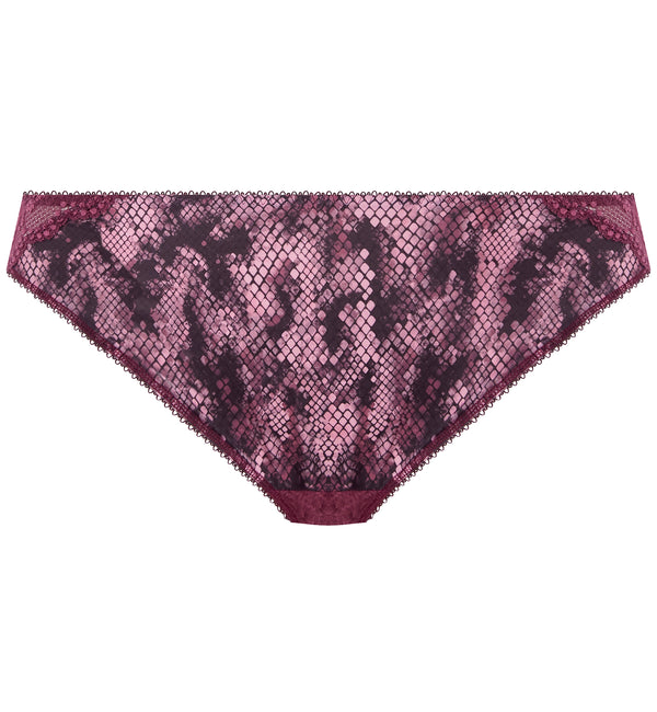 ELOMI EL4496 LUCIE PRINTED HIGH LEG BRIEF IN MAMBO SIZE XL ELOMI EL4496 LUCIE PRINTED HIGH LEG BRIEF IN MAMBO SIZE XL