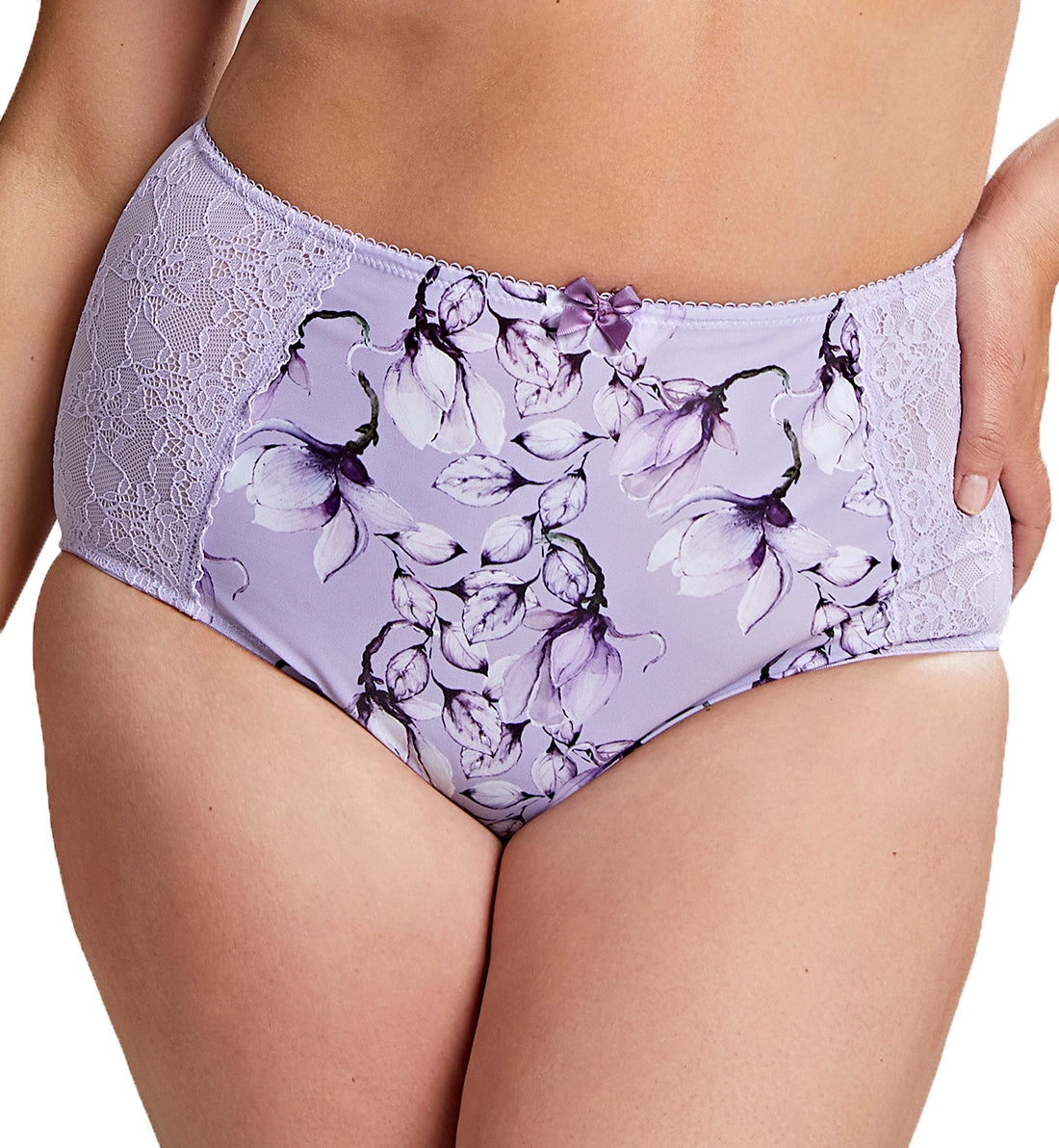 Sculptresse by Panache Chi Chi High Waist Brief (7692),Large,Spring Lilac - Spring Lilac,Large