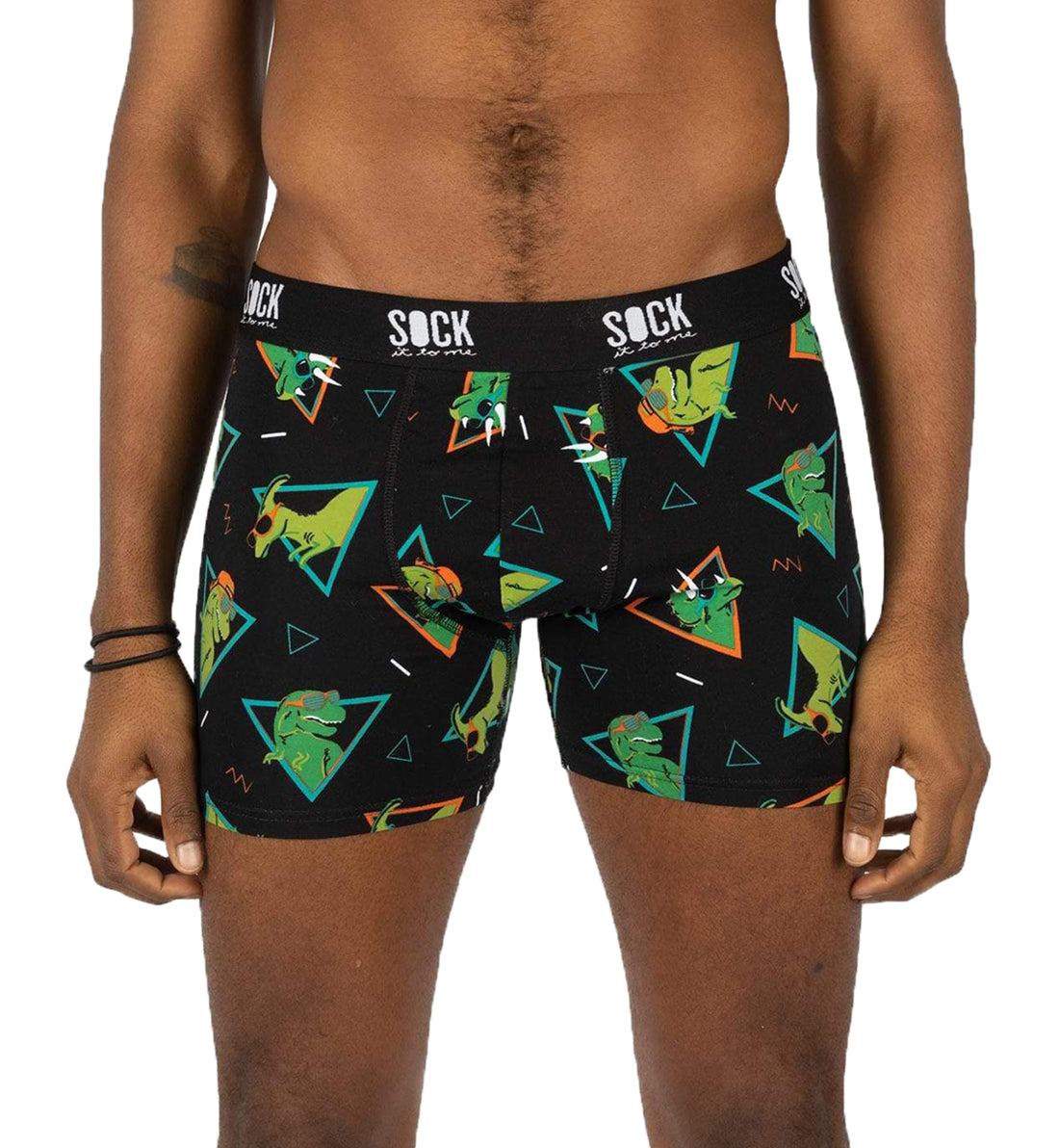 SOCK it to me Men&#39;s Boxer Brief (umb064),Small,Jurassic Party - Jurassic Party,Small
