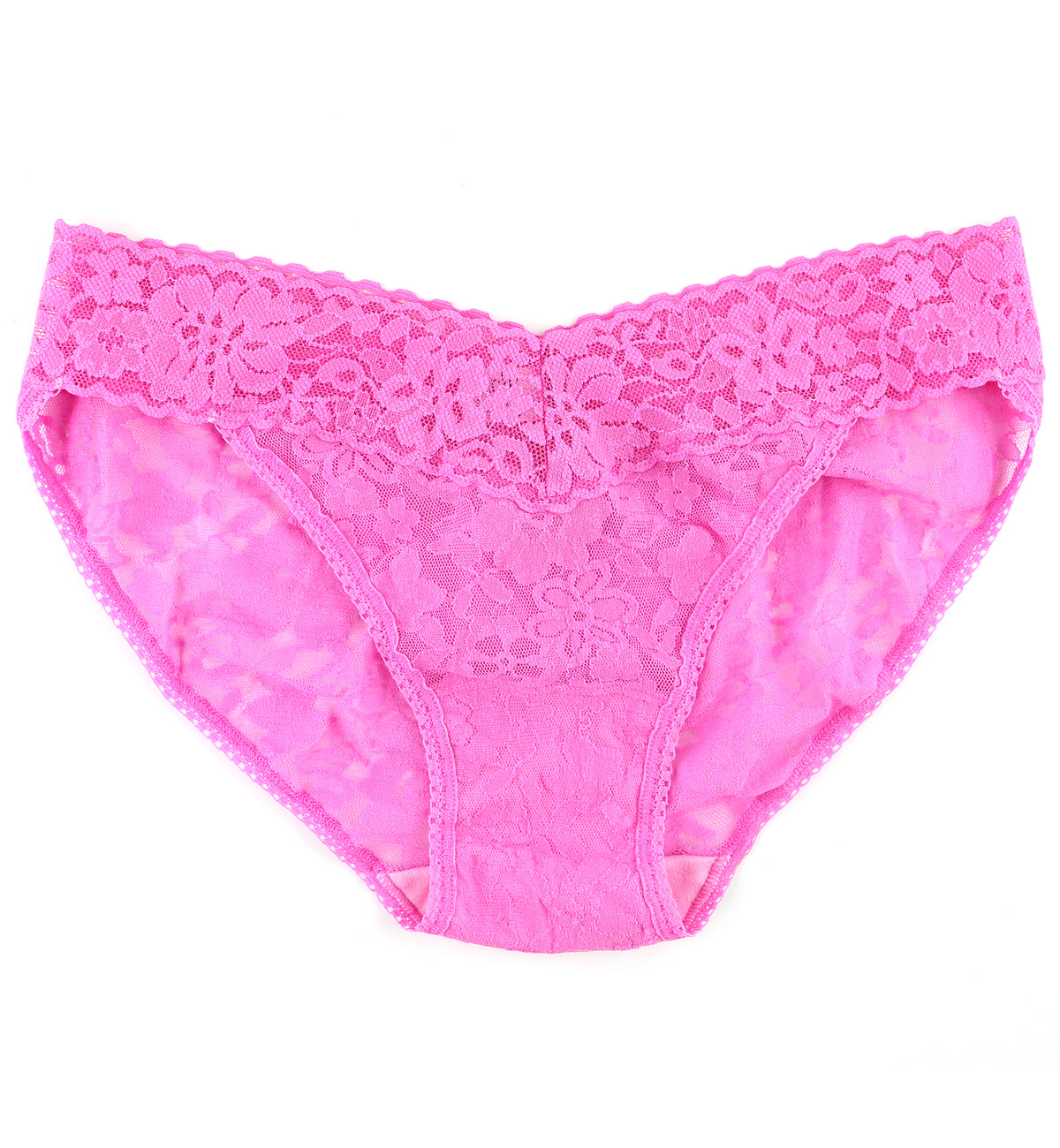 Hanky Panky Daily Lace V-kini (772371P),XS,Dream House Pink - Dream House Pink,XS