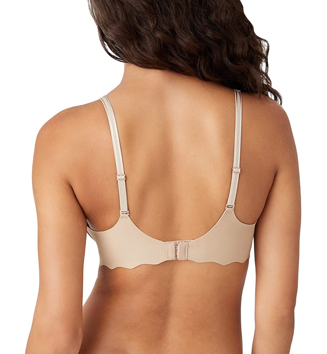 B.tempt'd B. WOW'D Wire Free Plunge Padded Bra (952287),Small,Au Natural - Au Natural,Small