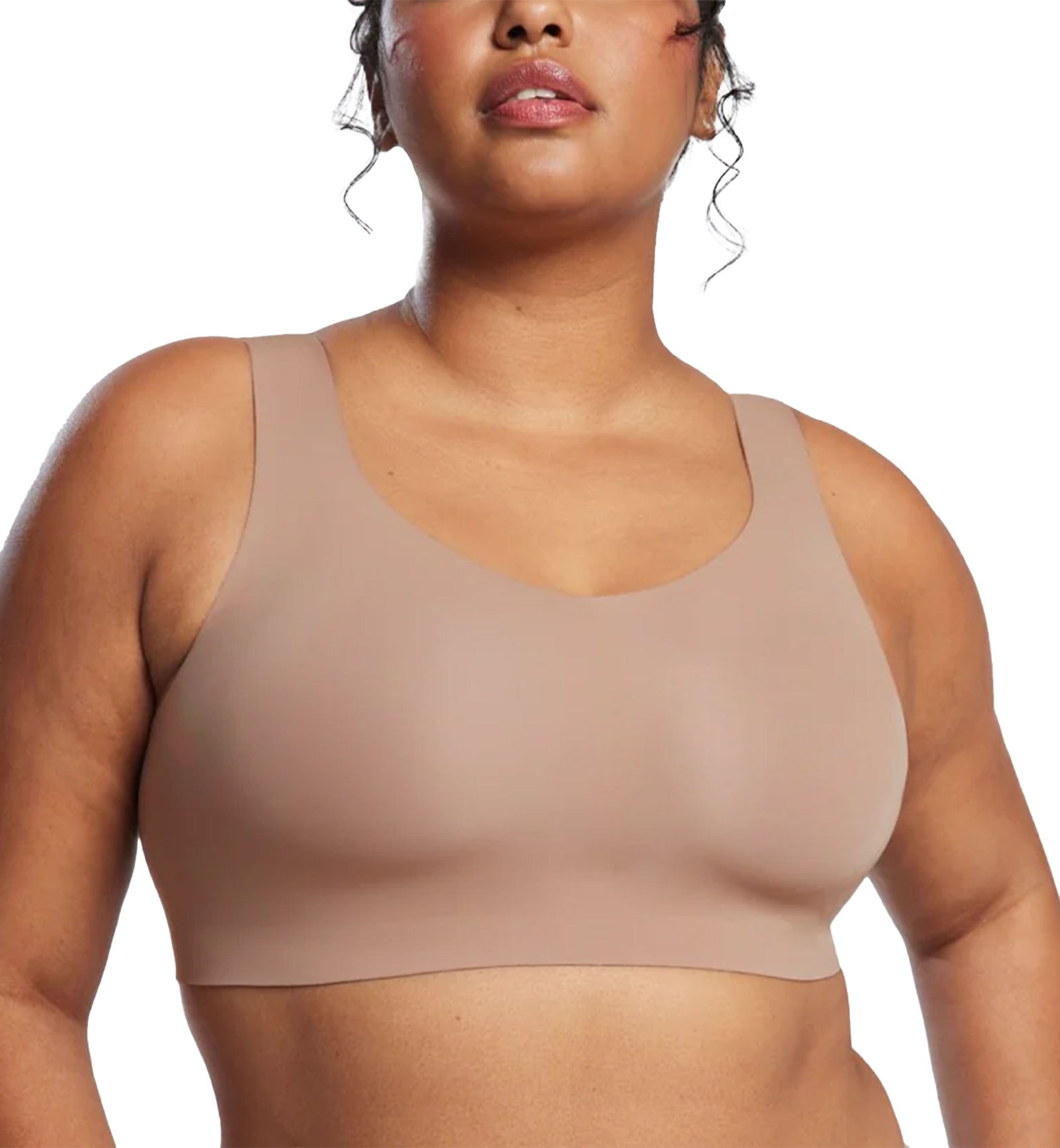 Evelyn & Bobbie DEFY V-Neck Bralette w/ Removable Pads (1728﻿),Small,Willow - Willow,Small