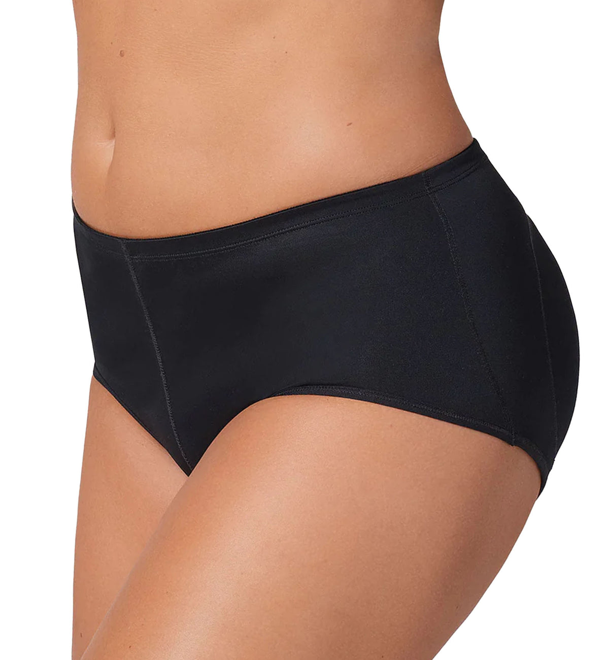 Leonisa Magic Instant Butt Lift Padded Panty (012688),Small,Black - Black,Small