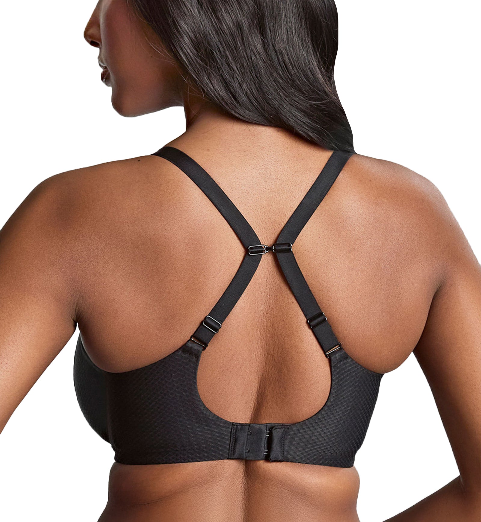 Panache Serene Stretch Lace Full Cup Underwire Bra (10305),28F,Noir - Noir,28F