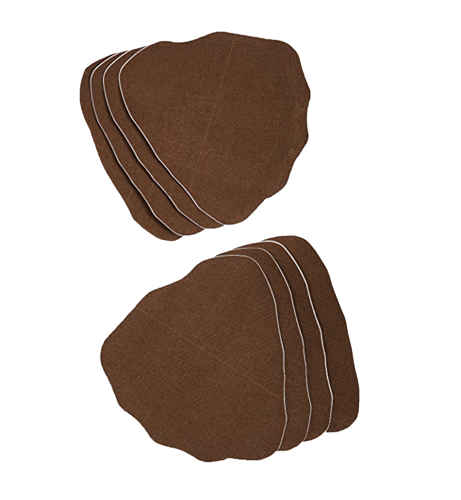 NOOD Game Changer Lift & Shape Adhesive Bra (4 pack) Size 1,Coffee - Nood 9,Size 1