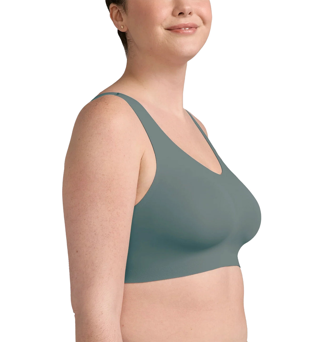 Evelyn & Bobbie DEFY V-Neck Bralette w/ Removable Pads (1833),Small,Celestine - Celestine,Small