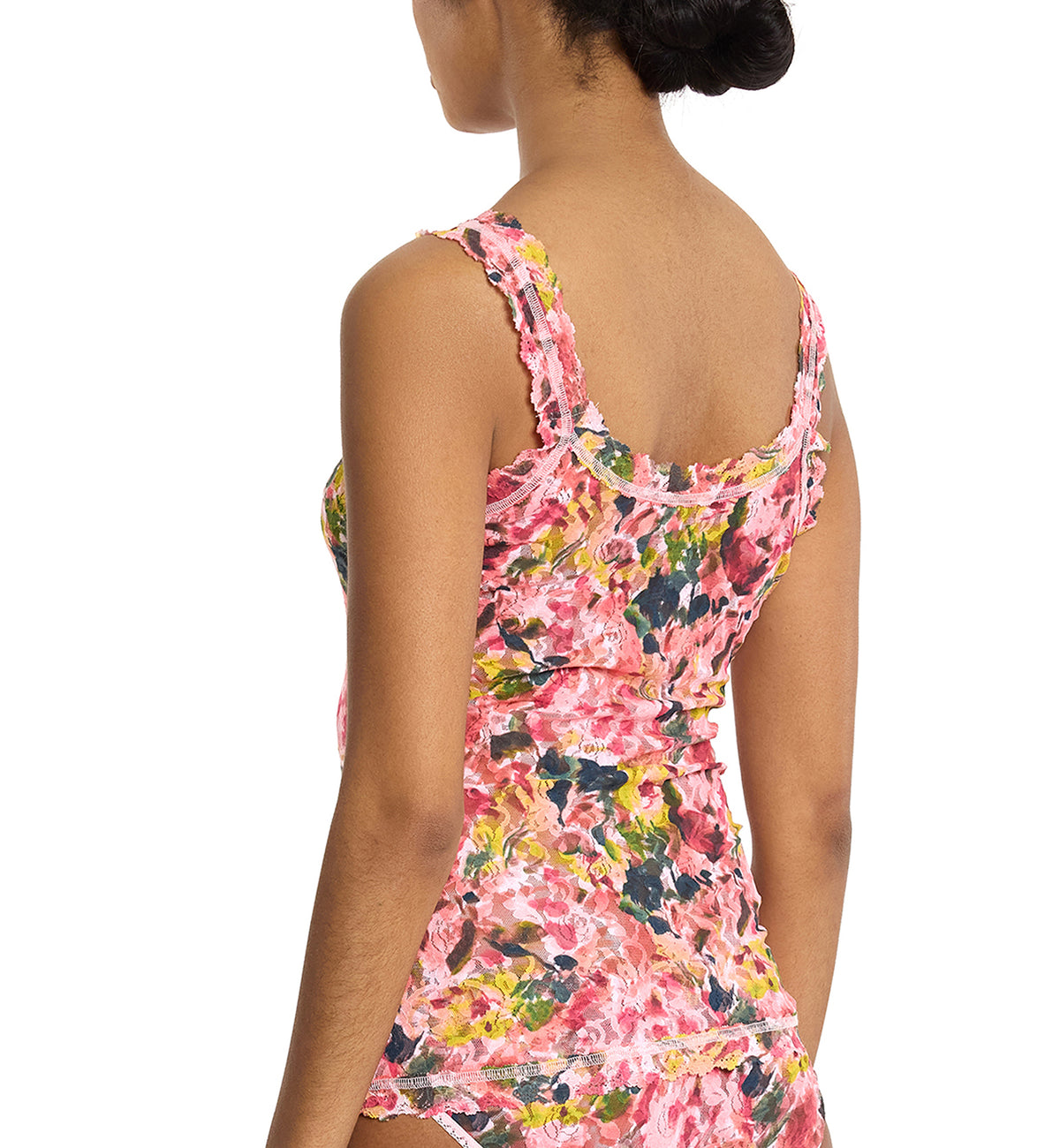Hanky Panky Signature Lace Printed Unlined Camisole (PR1390L),XS,Masterpiece - Masterpiece,XS