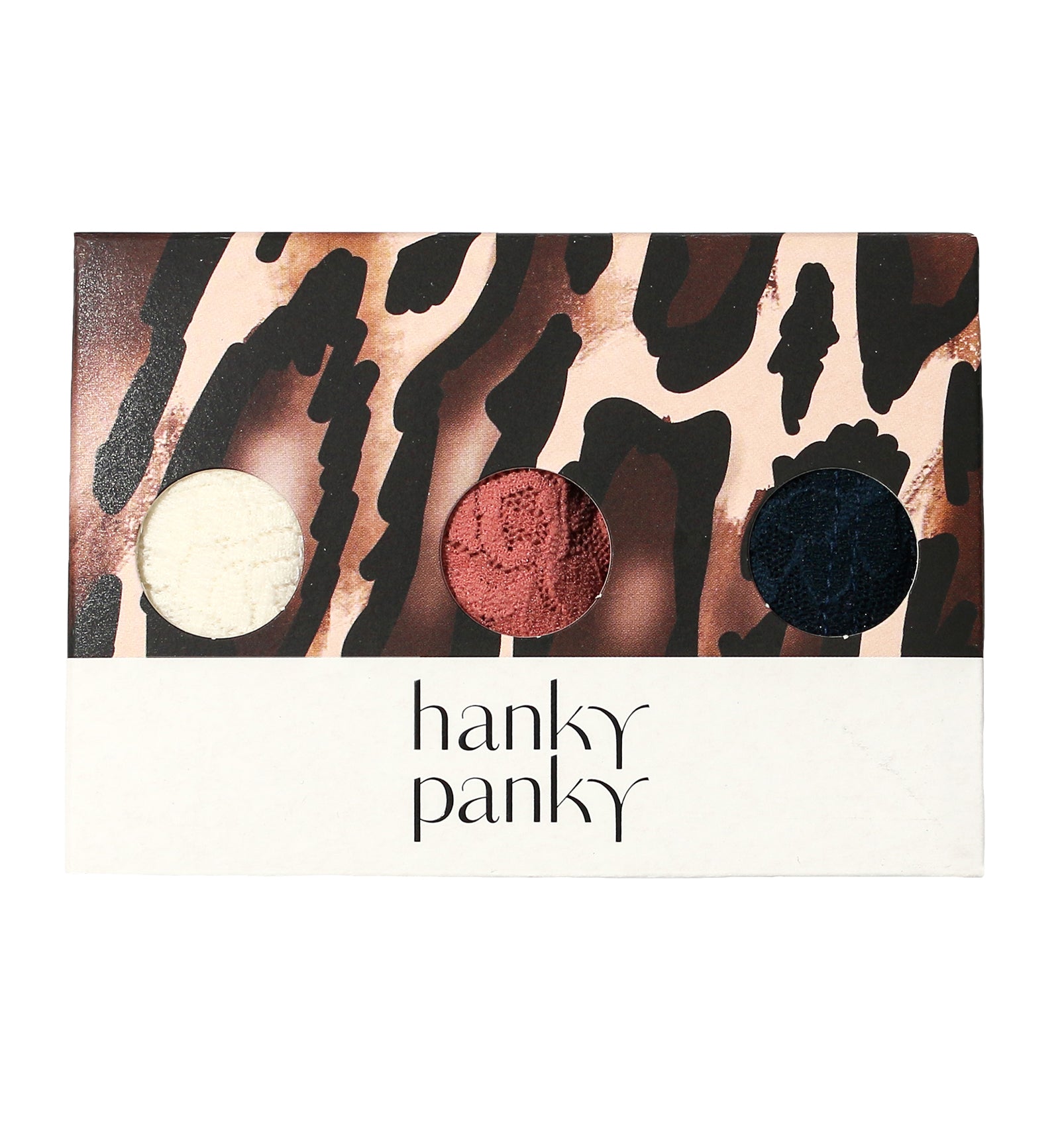 Hanky Panky 3-PACK Signature Lace Original Rise Thong (48113PK),Natural Rhythm - Natural Rhythm,One Size