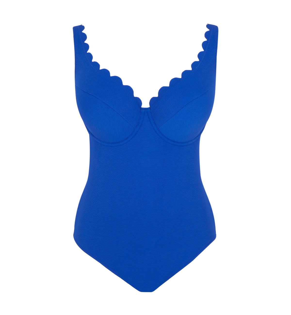 Panache Spirit Rita Plunge Underwire One Piece Swimsuit (SW1780),30FF,Cobalt - Cobalt,30FF