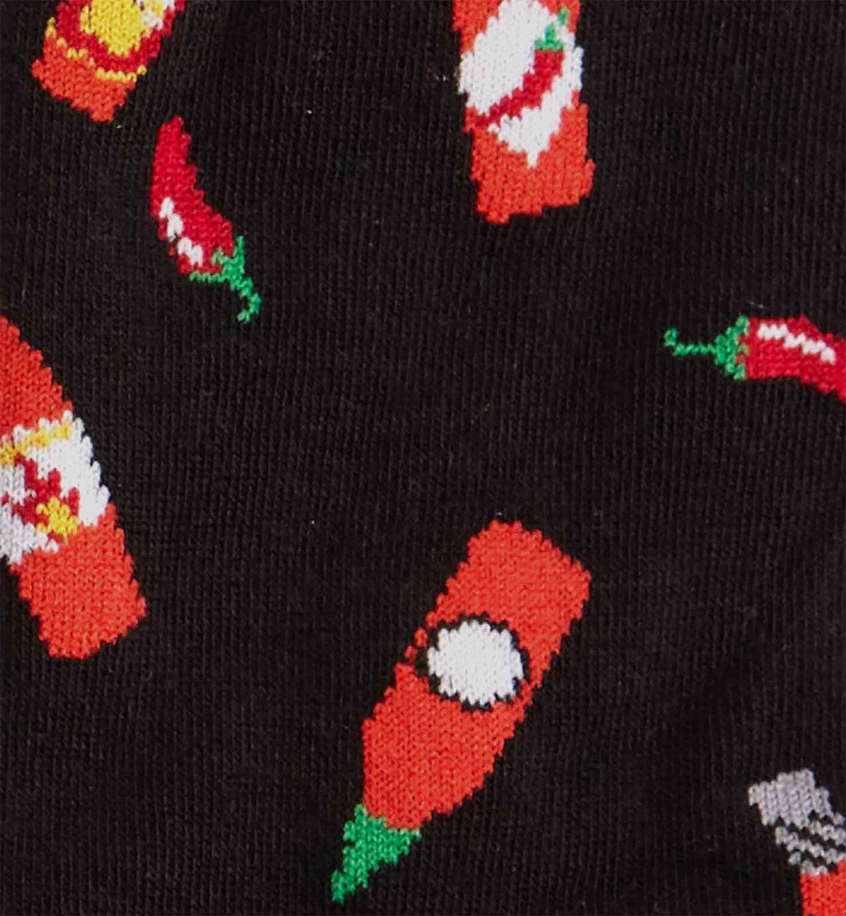 SOCK it to me Men's Crew Socks (mef0247),Hot Sauce - Hot Sauce,One Size