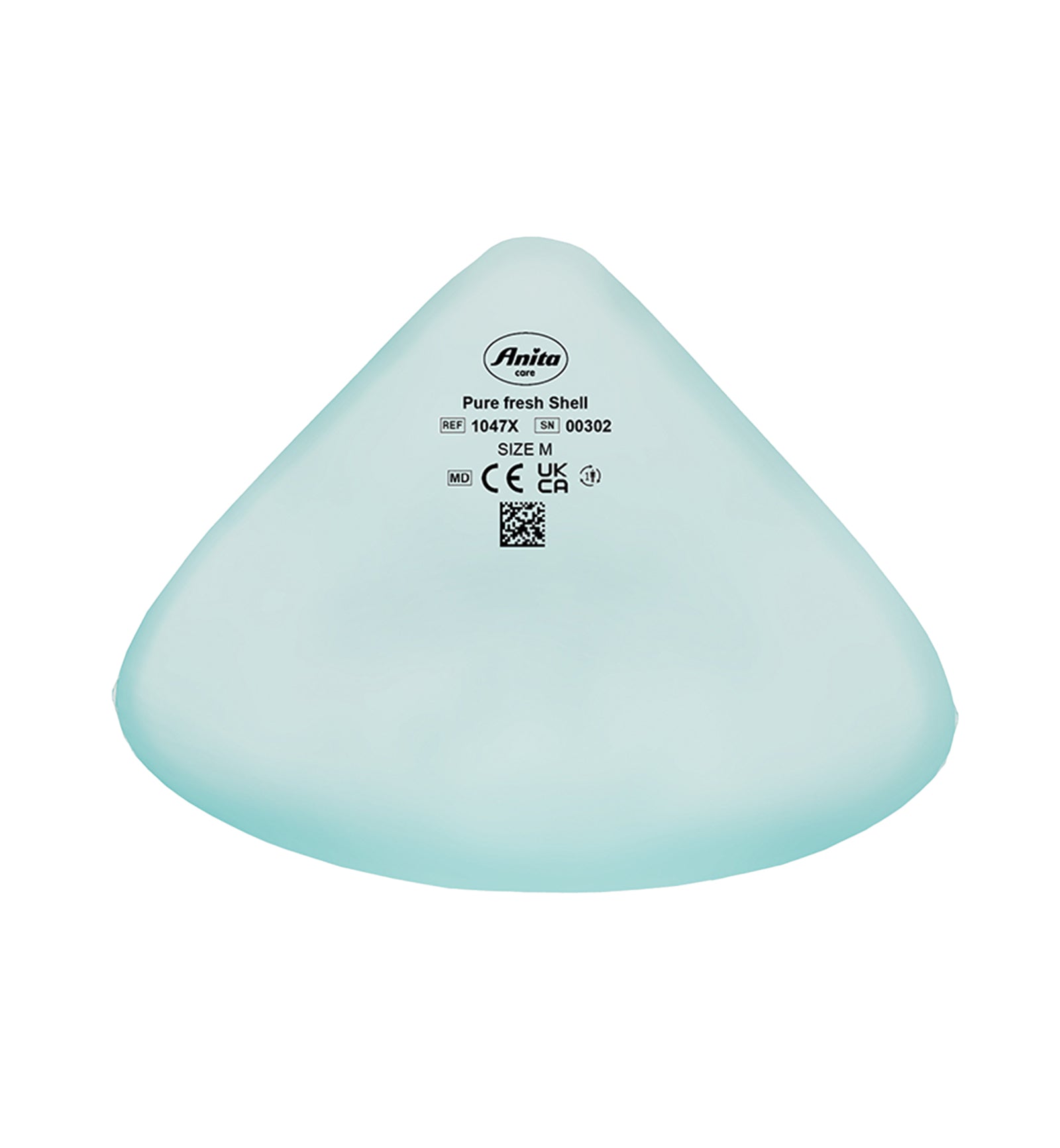 Anita Care Pure Fresh Shell Swim Bilateral Breast Form (1047X),XS,Blue - Blue,XS