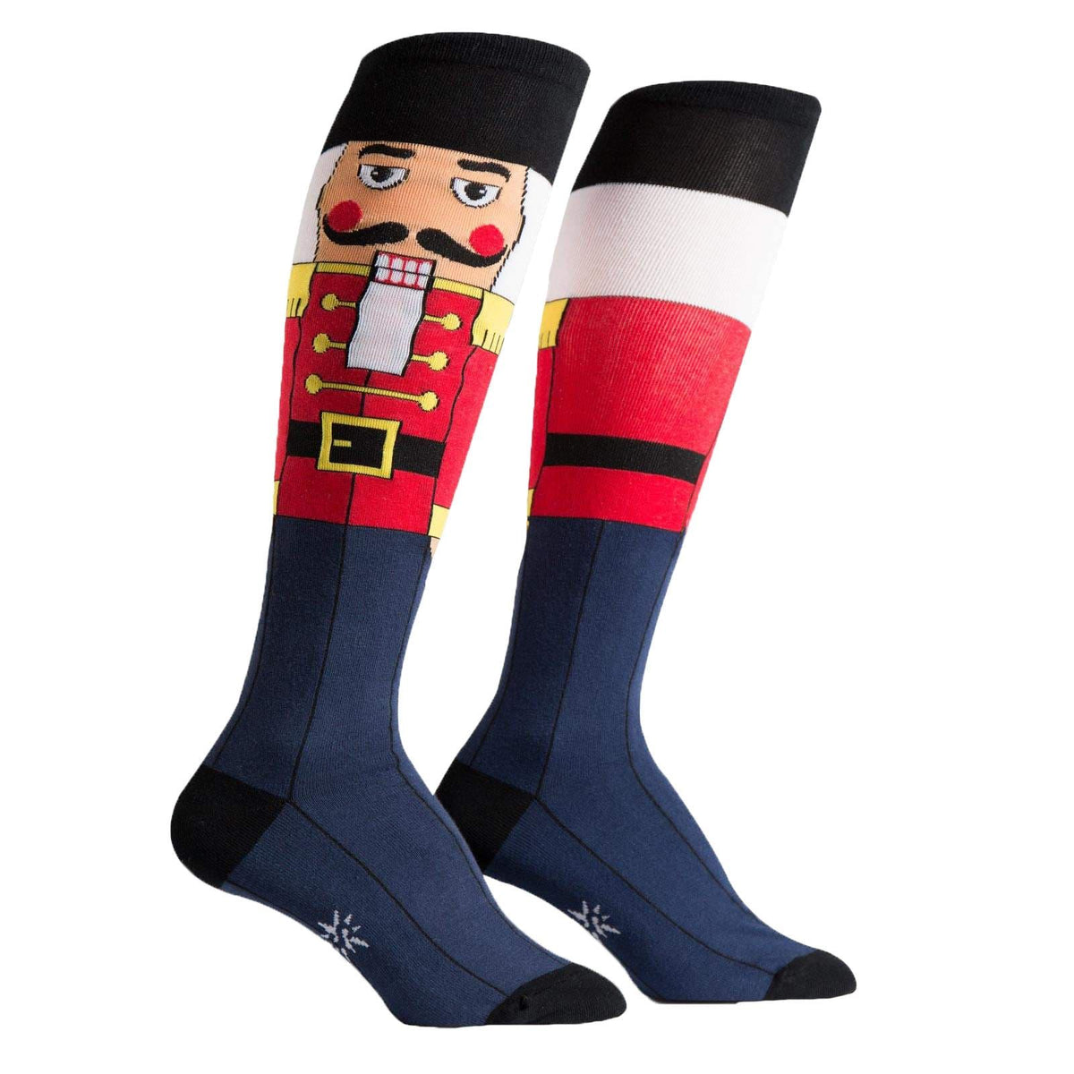 SOCK it to me Unisex Knee High Socks (f0176),Nutcracker - Nutcracker,One Size