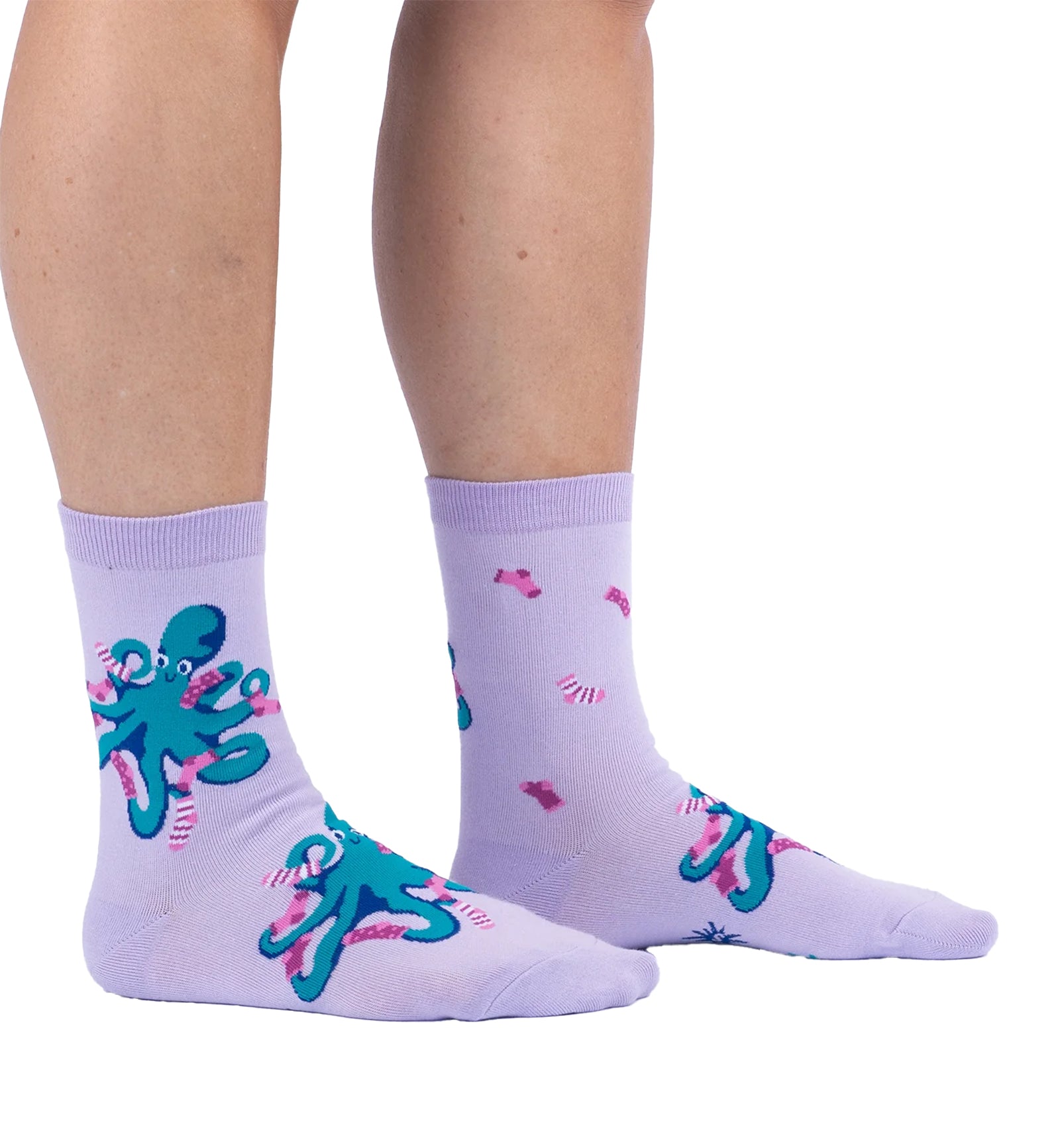 SOCK it to me Women's Crew Socks (W0548),Socktopus - Socktopus,One Size