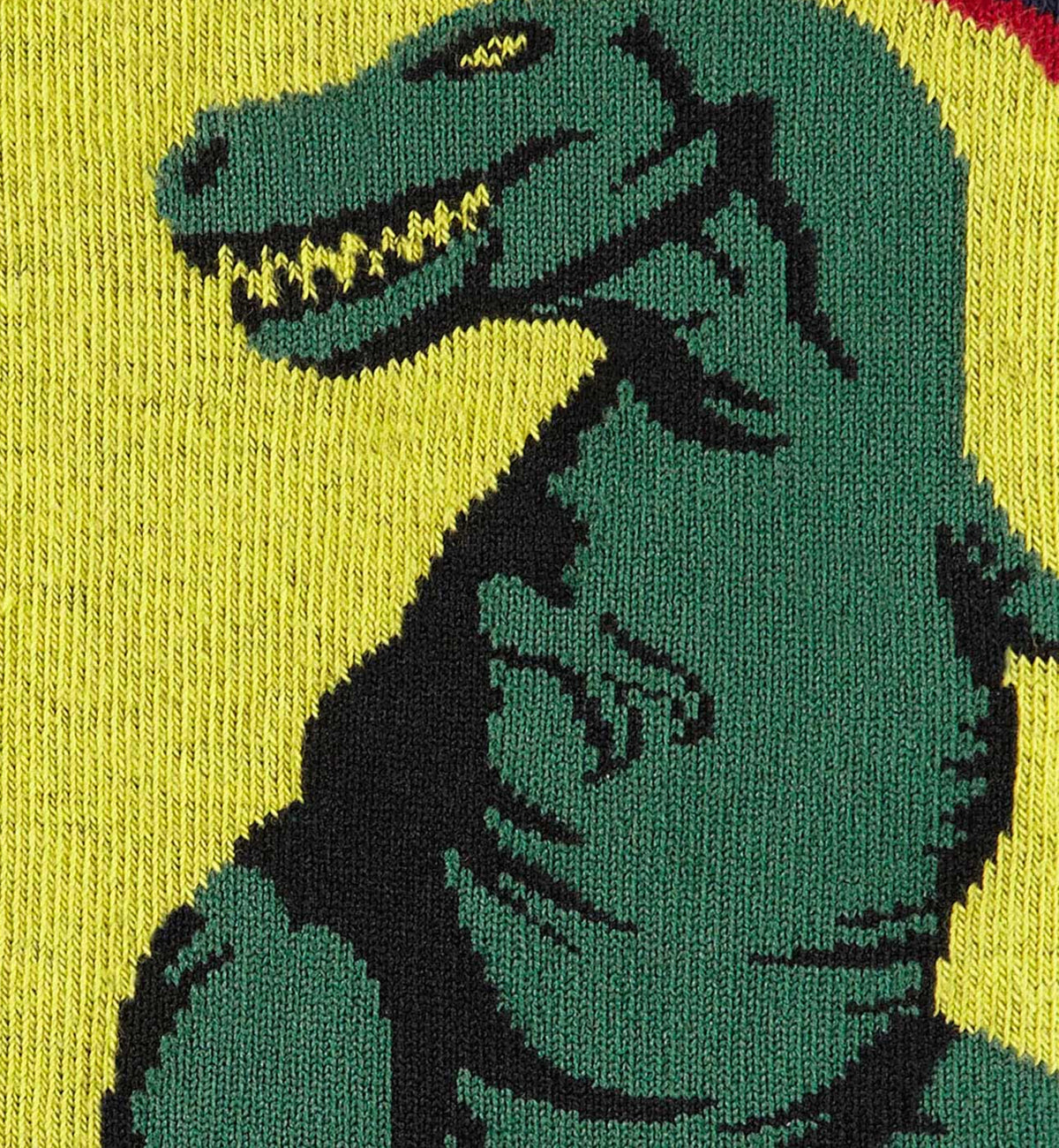 SOCK it to me Men's Crew Socks (mef0073),T-Rex - T-Rex,One Size