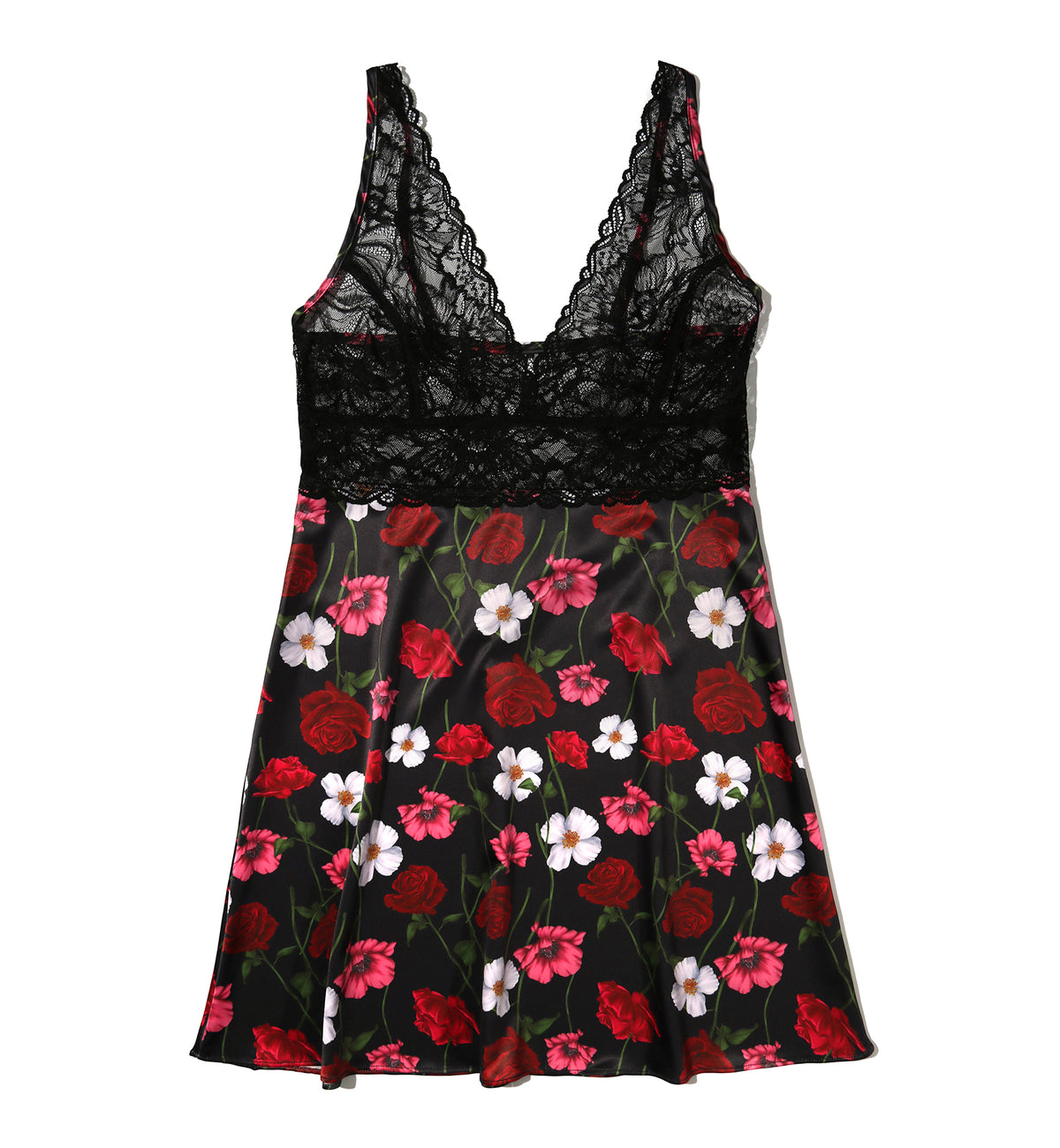 Hanky Panky So Luxe Satin Chemise (1S5404),Small,Am I Dreaming - Am I Dreaming,Small