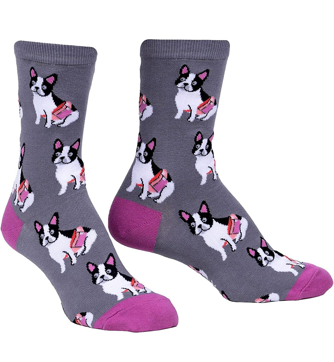 SOCK it to me Women's Crew Socks (W0382),Where Treats Go - Where Treats Go,One Size