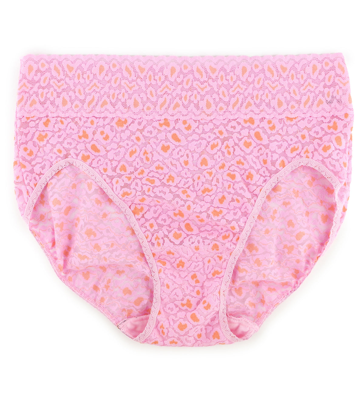 Hanky Panky Cross Dyed Leopard French Brief (7J2461),XS,Rose/Orange Blossom - Rose/Orange Blossom,XS