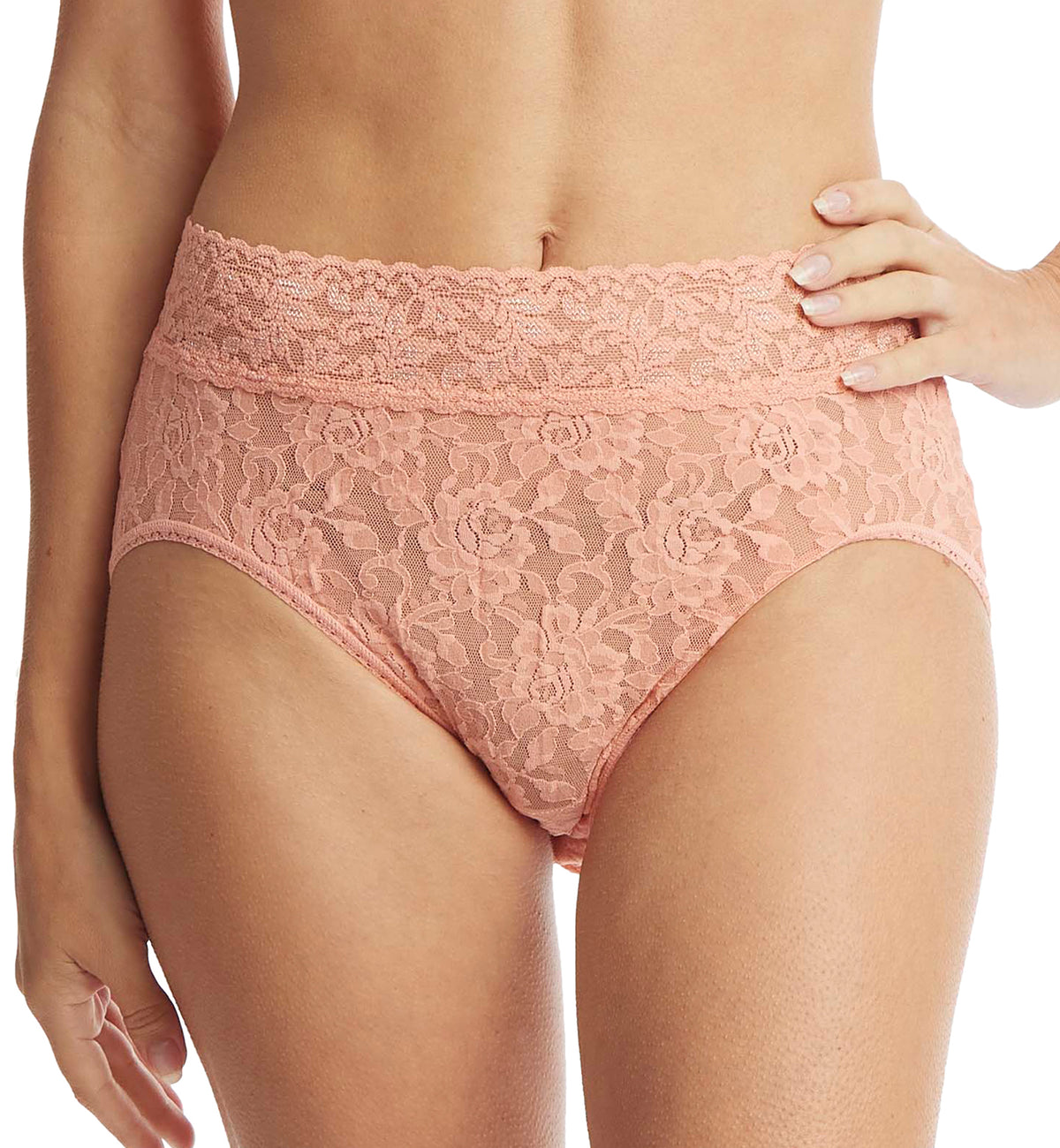 Hanky Panky Signature Lace French Brief (461),Small,Snapdragon - Snapdragon,Small
