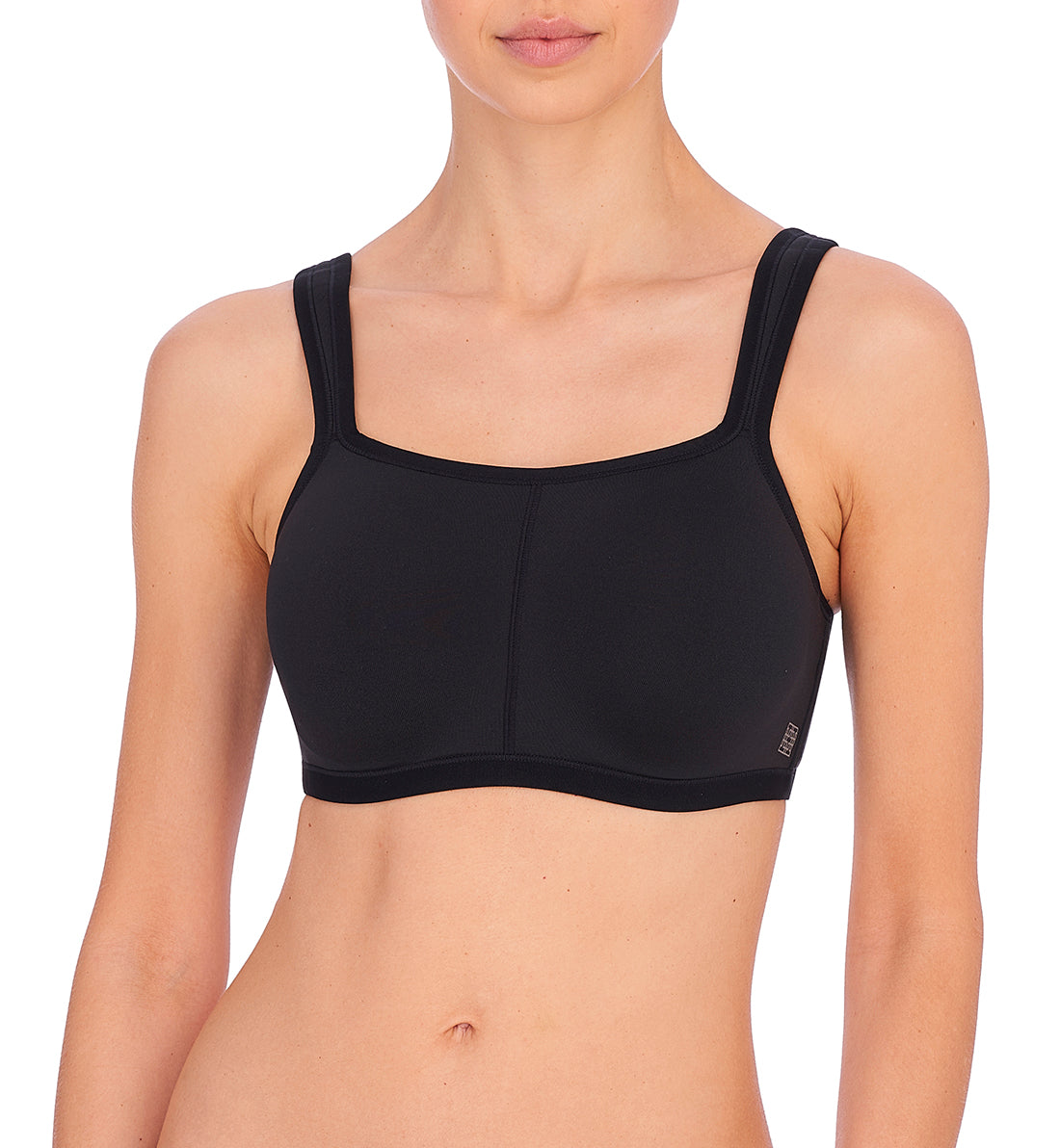 Natori Yogi Contour Convertible Underwire Sport Bra (731050),32B,Black - Black,32B