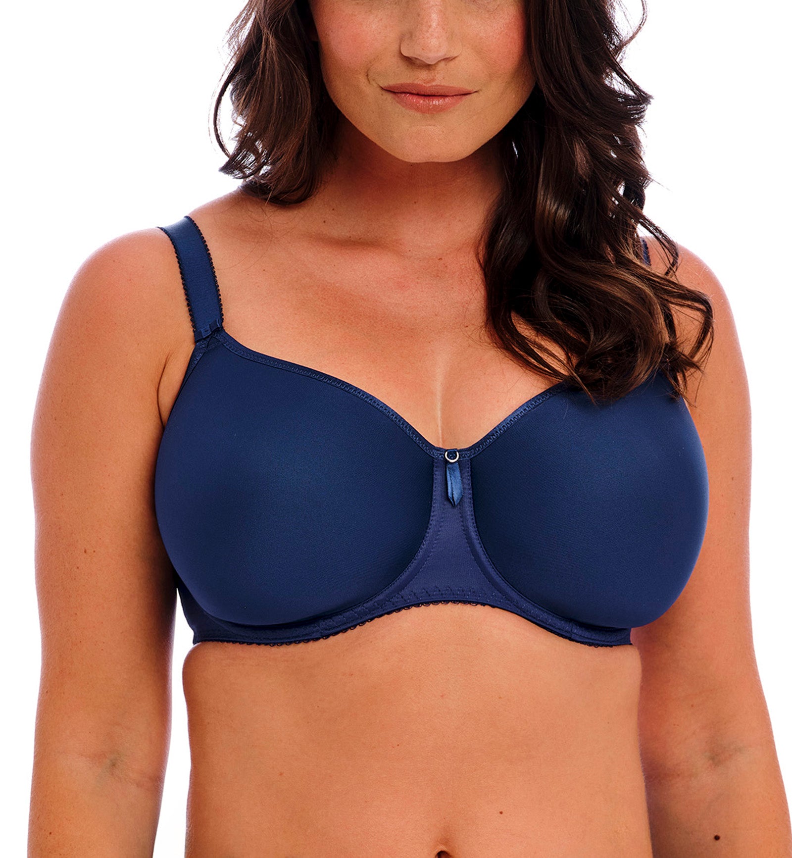 Fantasie Rebecca Essentials Molded Spacer Underwire Bra (101310),30F,French Navy - French Navy,30F