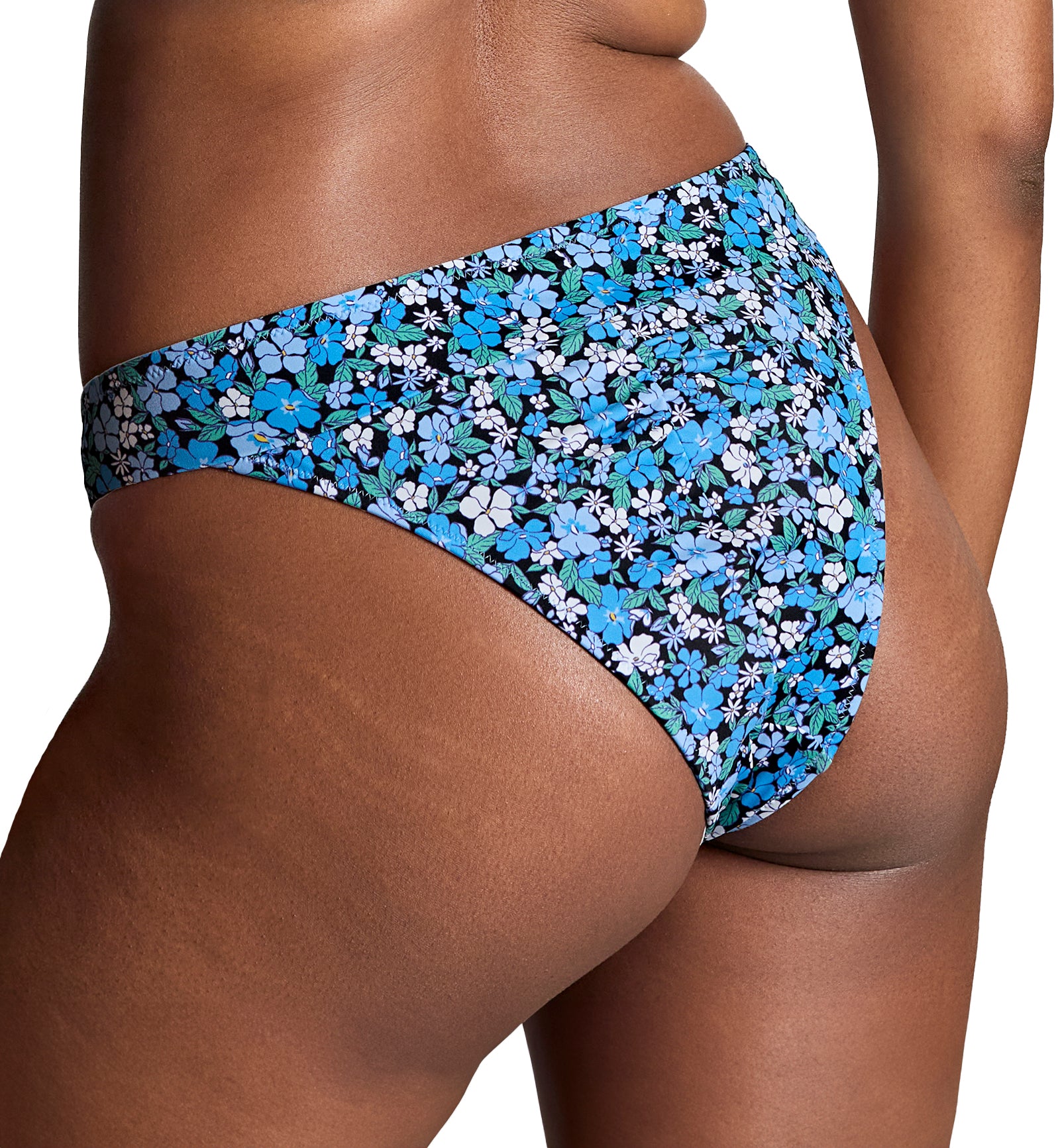 Panache Brazilian Swim Brief (SW1766),8-XS,Posy Print - Posy Print,XS