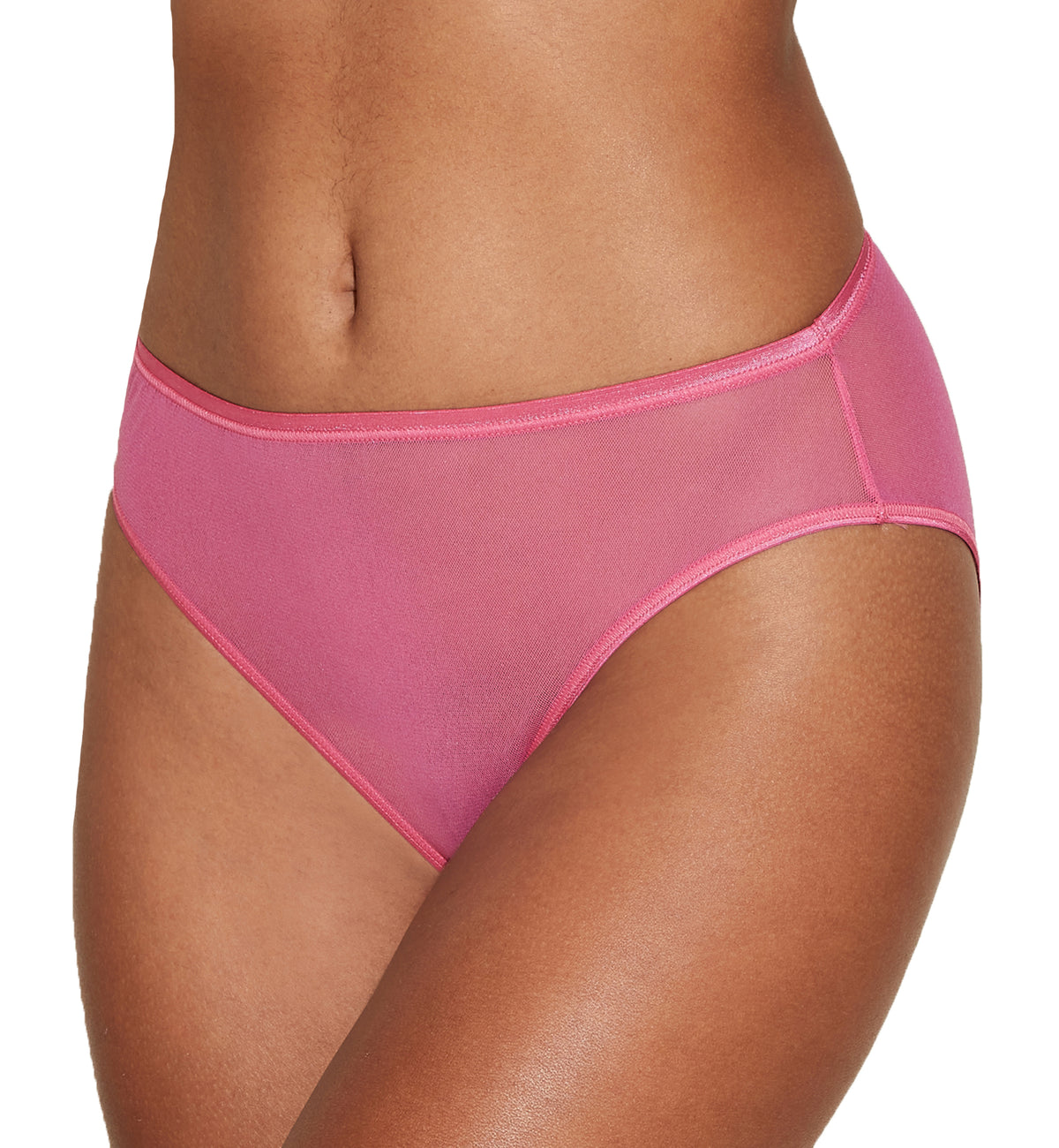 Cosabella Soire Confidence High Waist Brief Panty (SOIRC0562),Small,Rani Pink - Rani Pink,Small