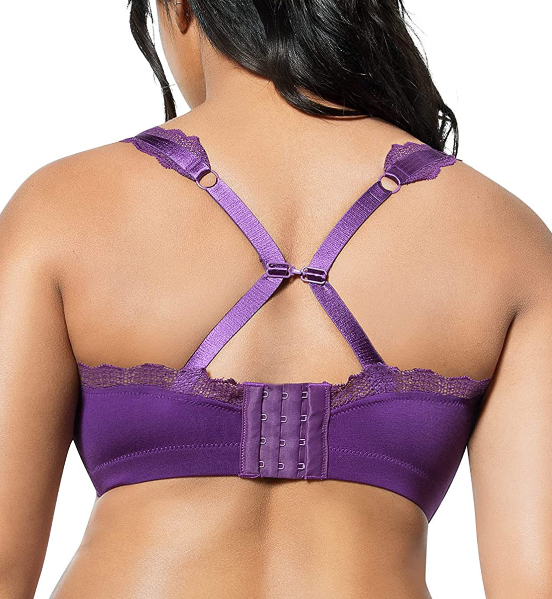 Parfait Dalis Soft Modal Bralette with J-Hook (5641),30D,Amethyst - Amethyst,30D
