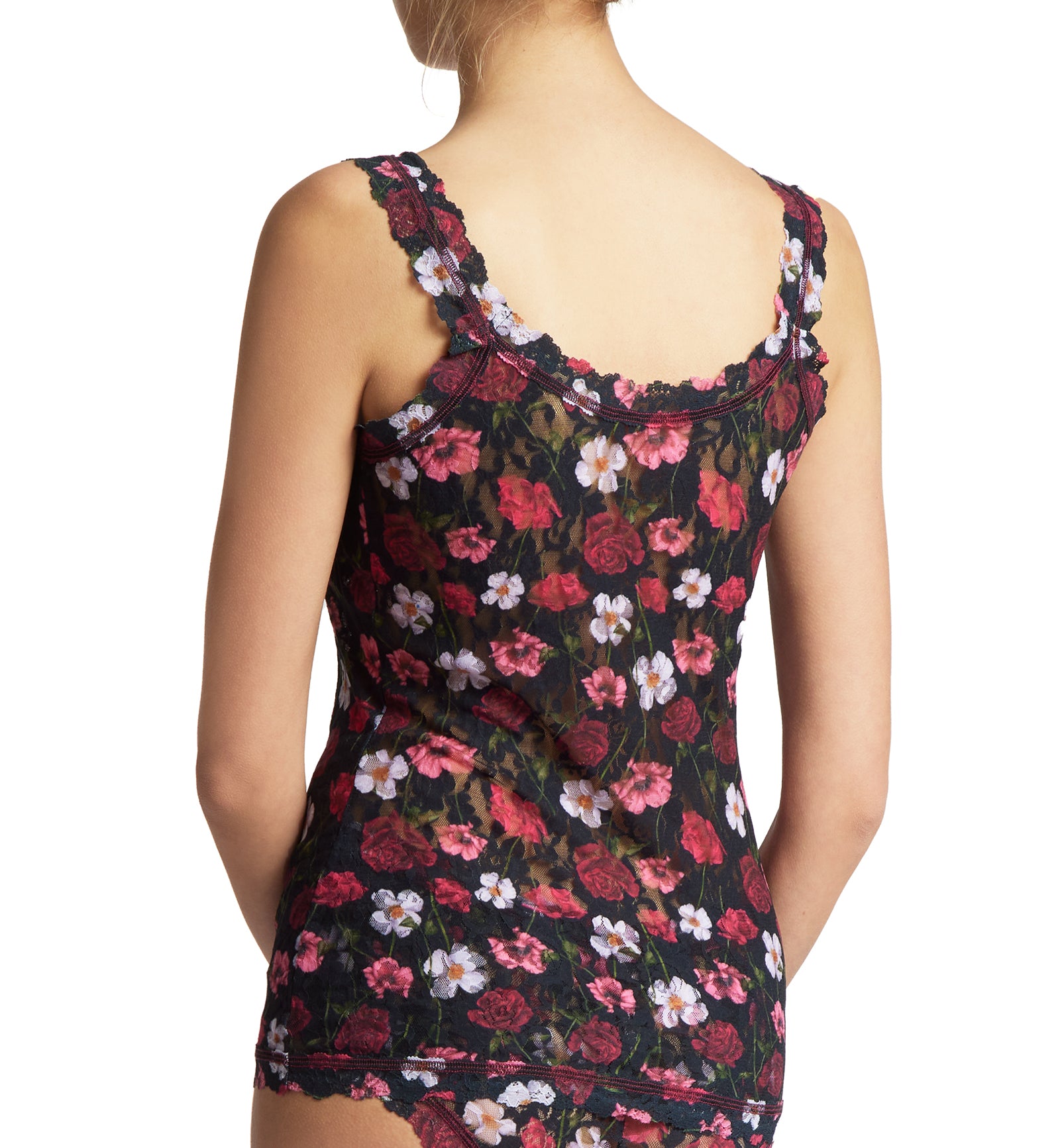 Hanky Panky Signature Lace Printed Unlined Camisole (PR1390L),XS,Am I Dreaming - Am I Dreaming,XS
