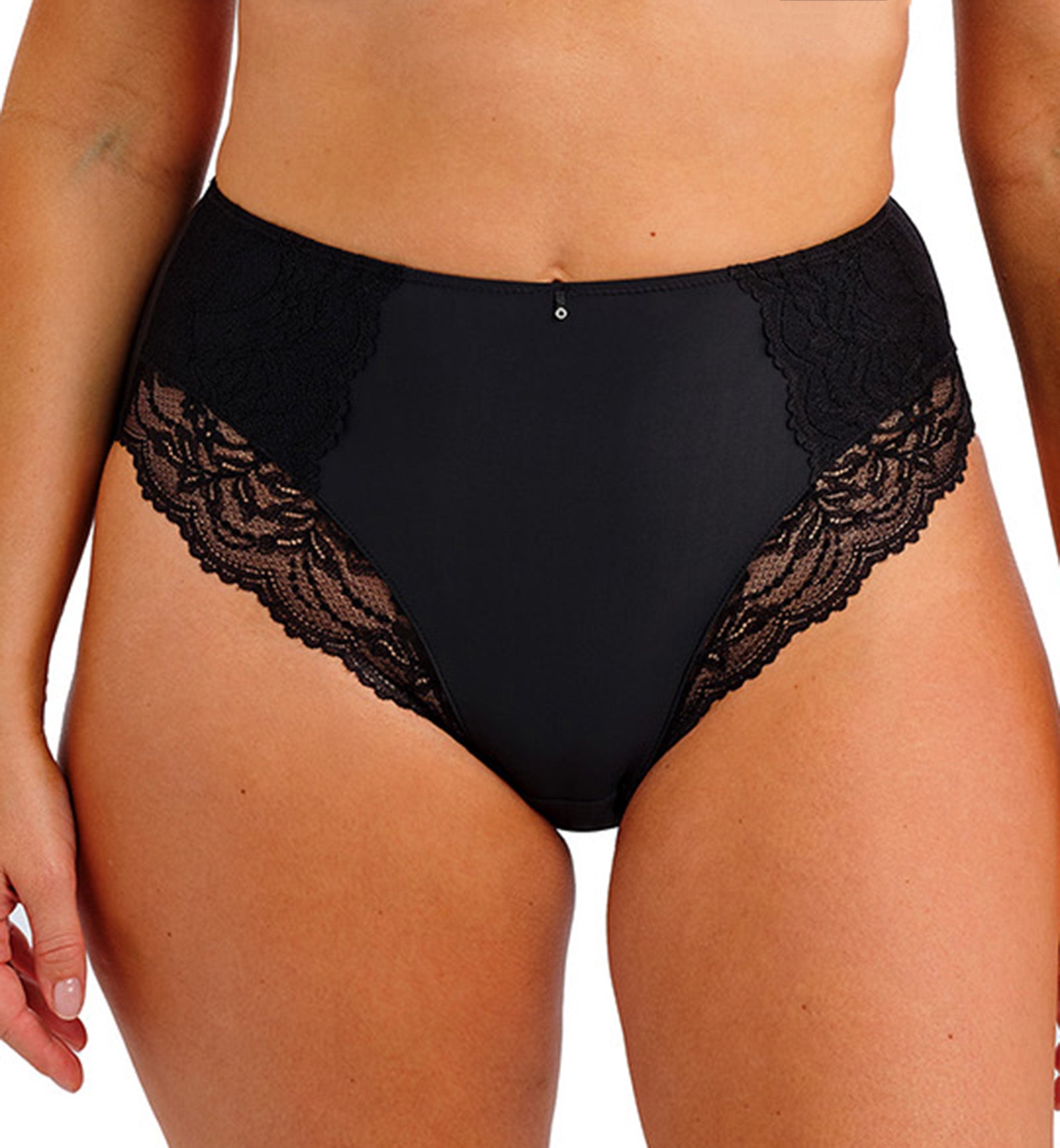 Fantasie Cesile Full Brief Panty (103651),XS,Black - Black,XS