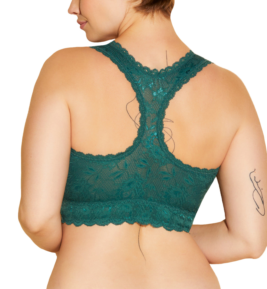 Cosabella Never Say Never SUPER CURVY Racie Racerback Bralette (NEVER1365),XS,Congo - Congo,XS