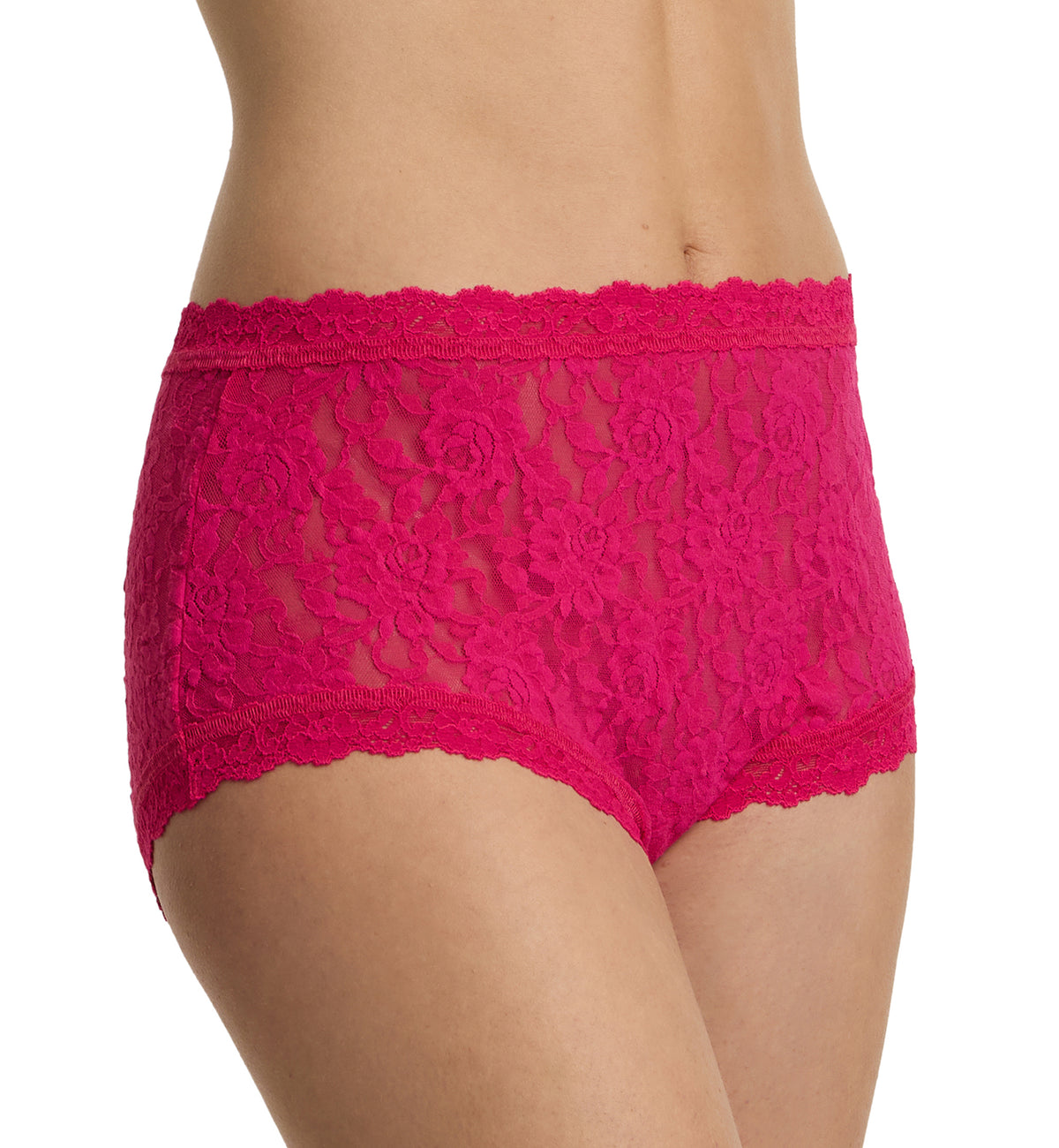 Hanky Panky Signature Lace High Rise Boyshort (481292),XS,Sealed With A Kiss - Sealed With A Kiss,XS