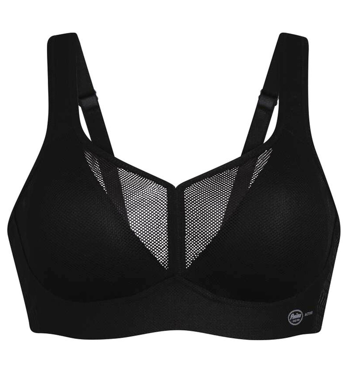 Anita Active Air Control DeltaPad Sports Bra (5543),32A,Black - Black,32A