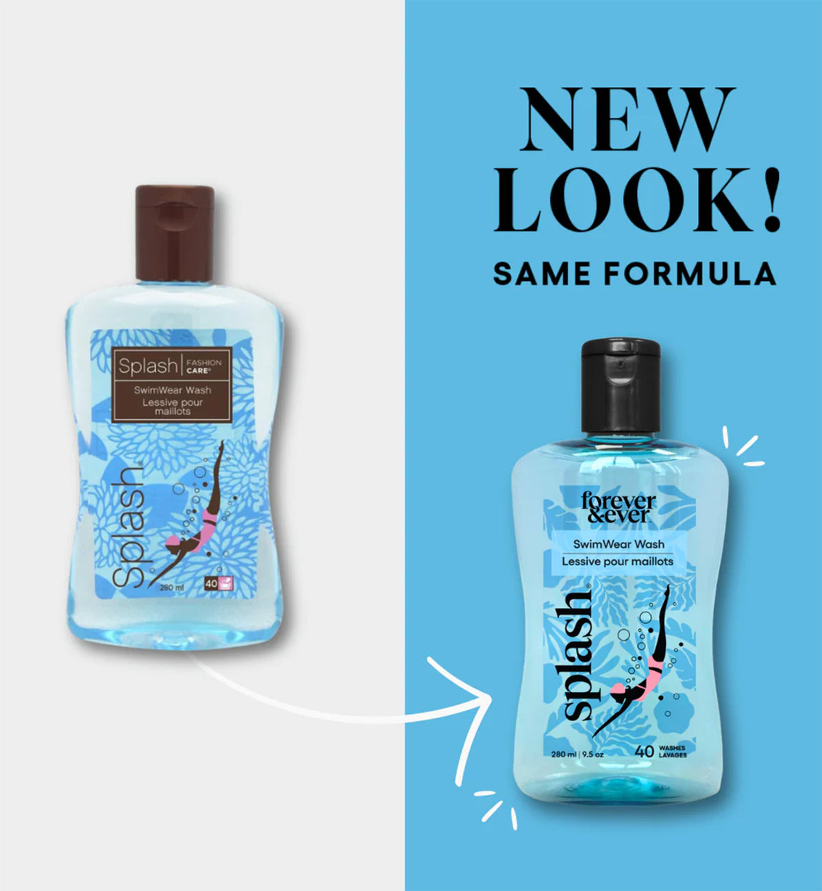 Forever & Ever Splash Swimwear Wash (2700), 280 ml