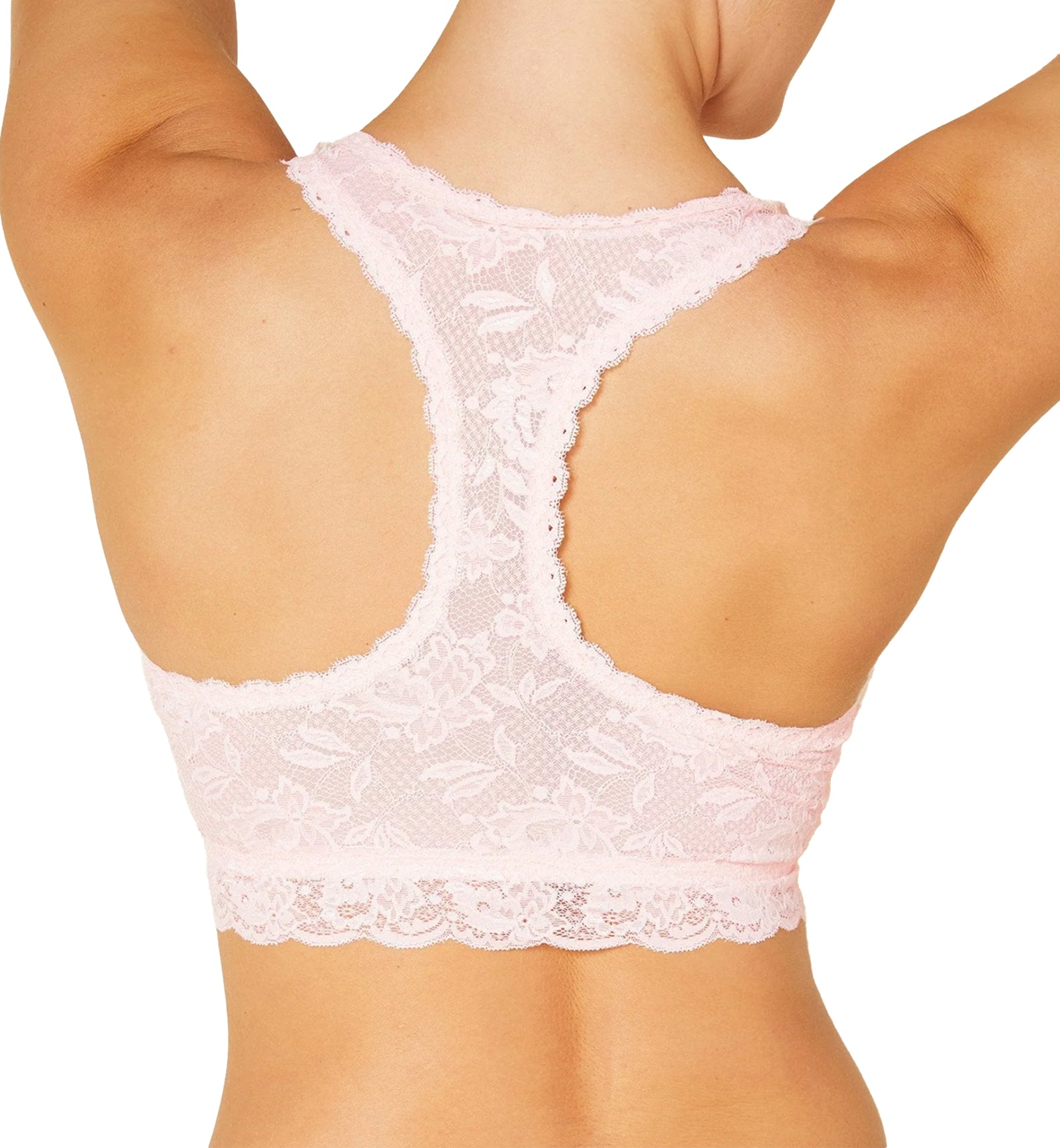 Cosabella NSN CURVY Racie Racerback Bralette (NEVER1355),XS,Pink Lilly - Pink Lilly,XS